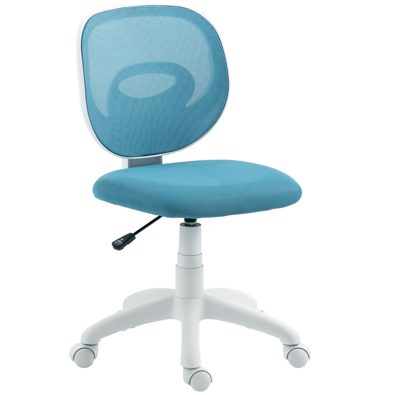 Ergonomic Office Chair C-Back Support Height Adjustable - Blue