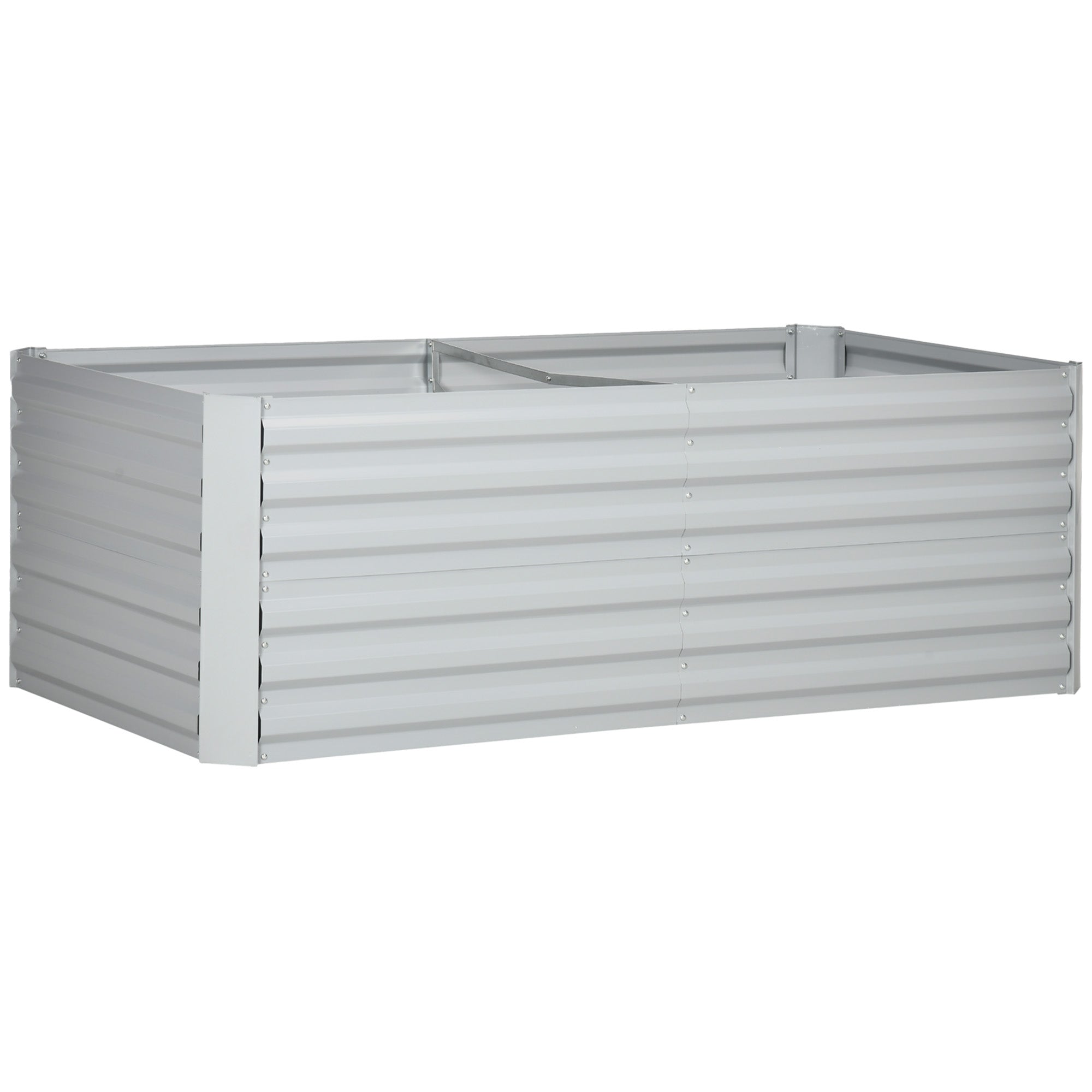 Raised Bed, Steel Planter 180x90x60cm, Steel