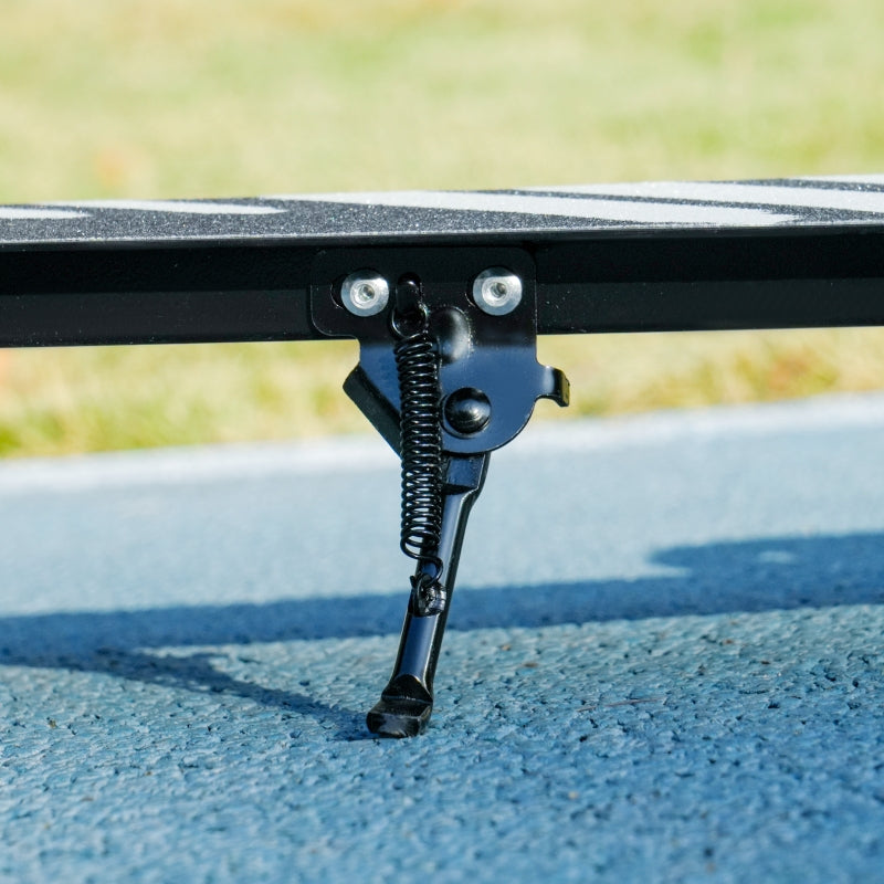 Children's Scooter with Foldable Metal Frame and Double Brakes, Black