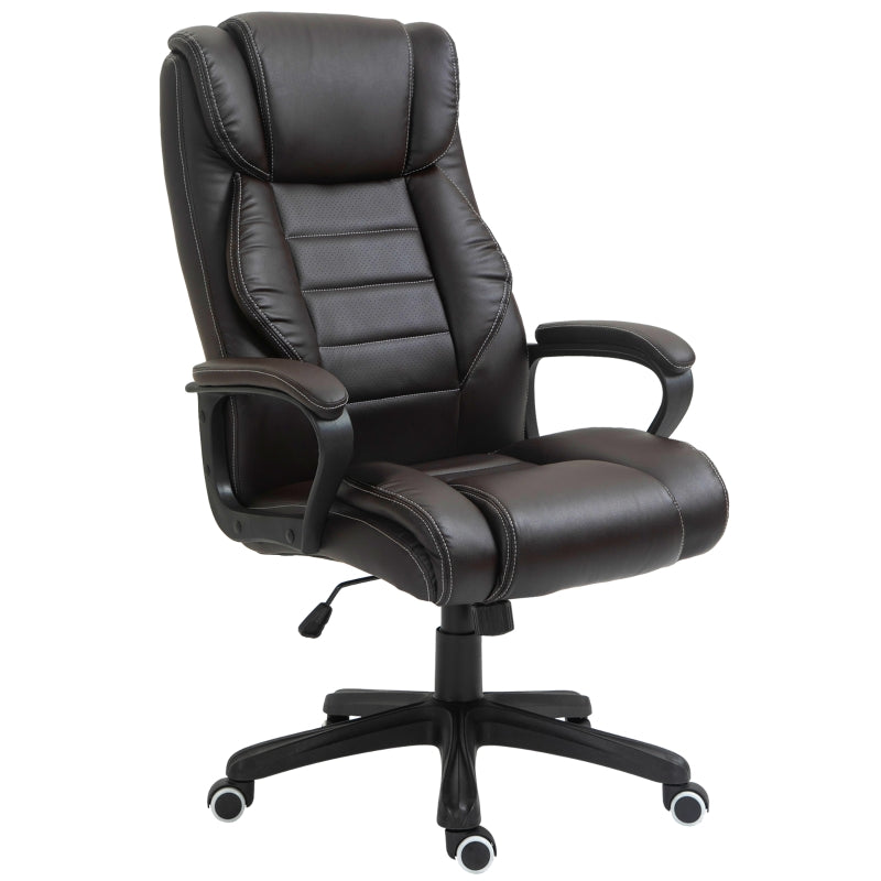 Vinsetto Office Chair, Massage, Ergonomic, Swivel, Brown