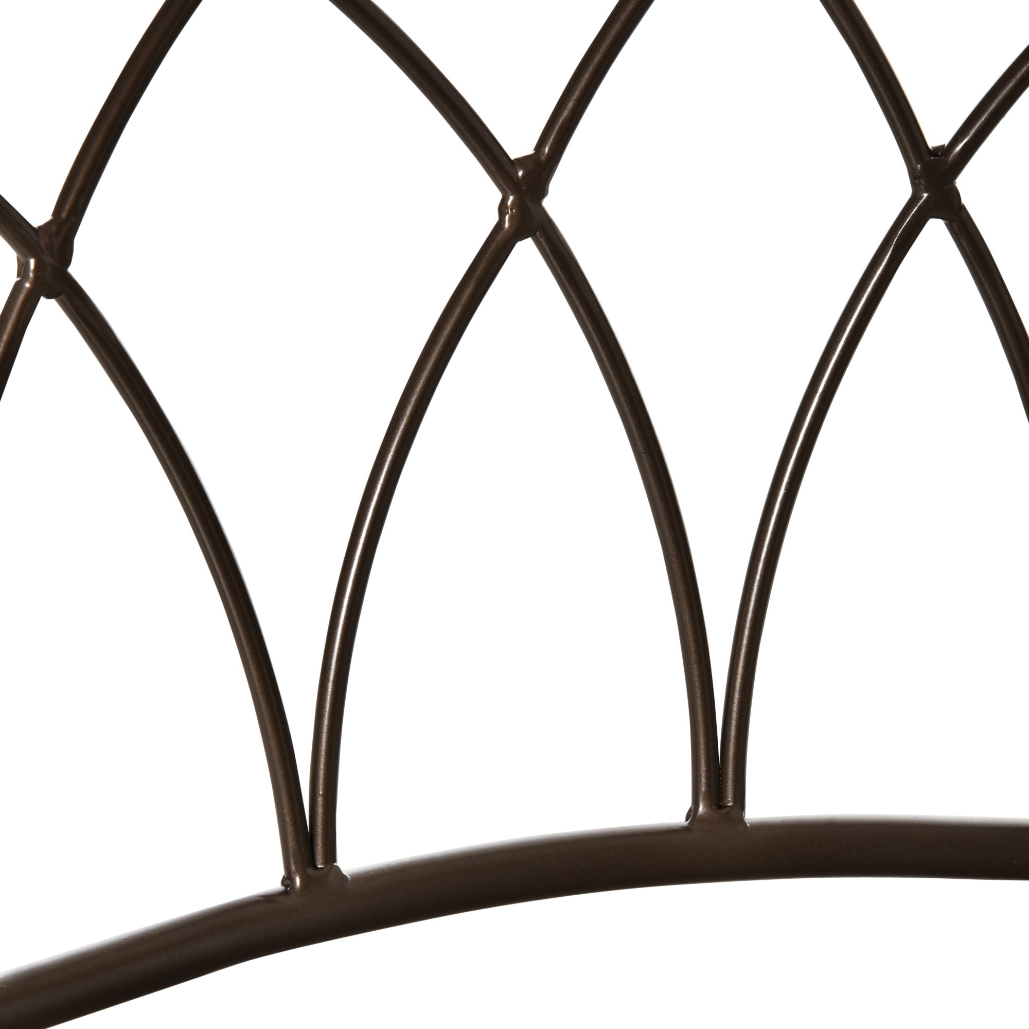 Set of 2 Bar Chairs Swivel Upholstered Metal Barstools, Bronze