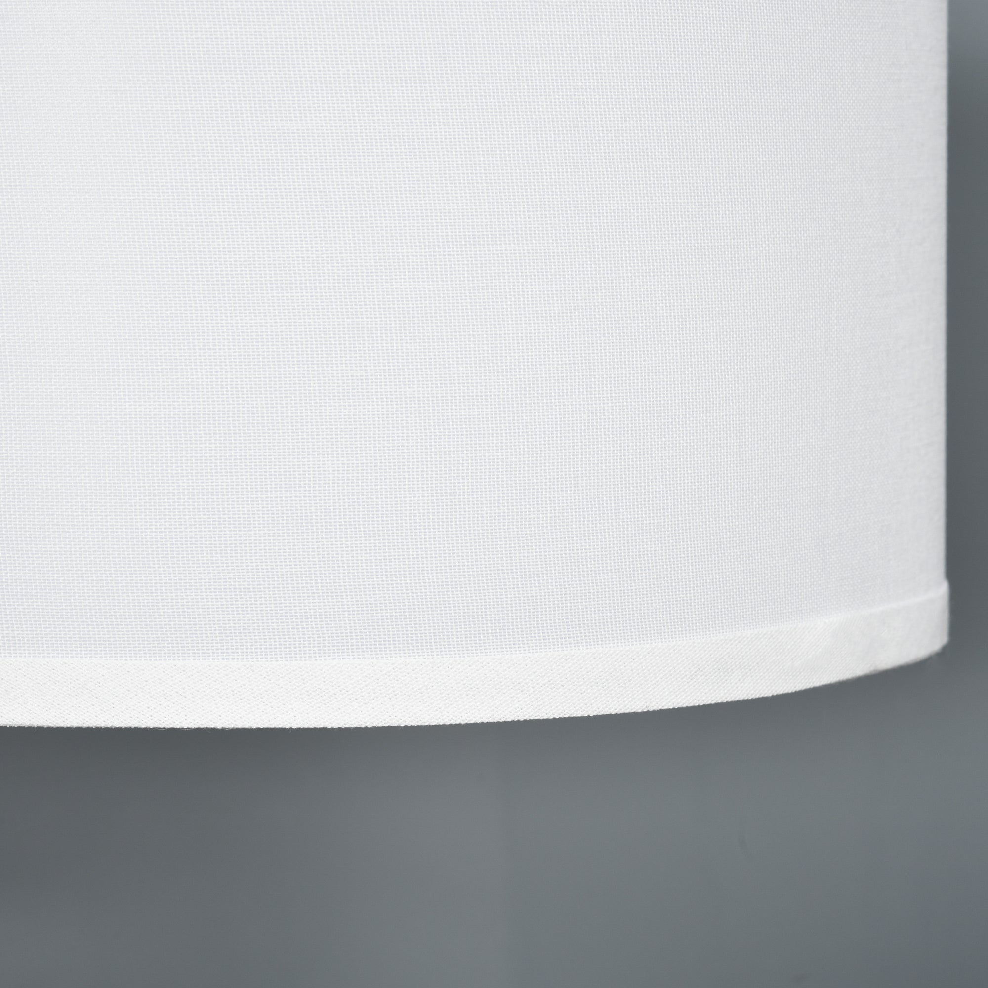 Floor Lamp with E27 Socket for Living Room, Bedroom, Office, Metal, Steel, Linen, Gold, White