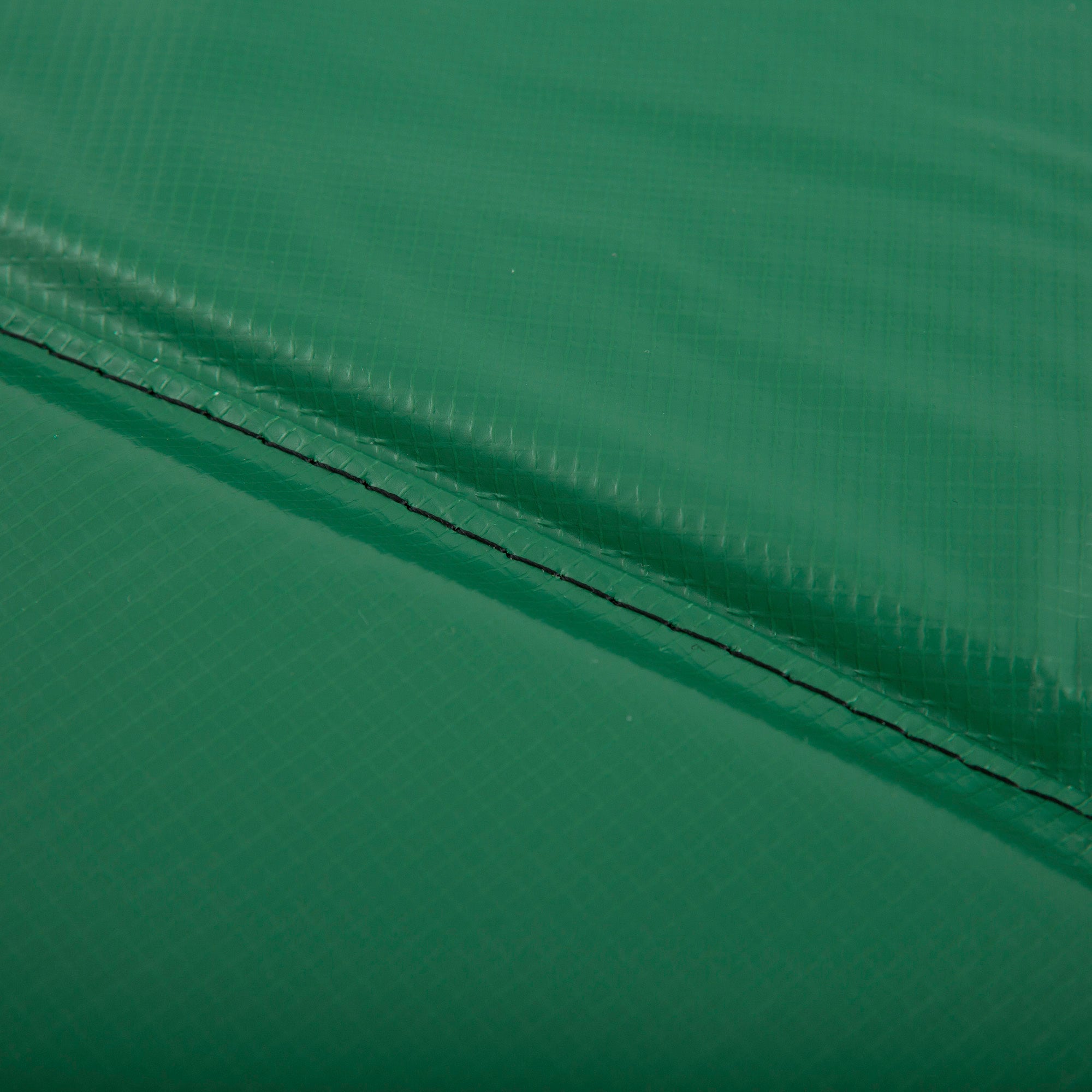 Edge Cover Trampoline Ø 244 cm Weather-Resistant, Green PVC PE