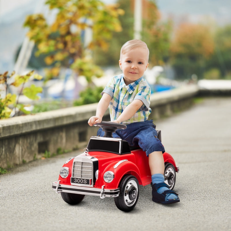 AIYAPLAY Ride-On Car Mercedes Benz 300 S, Red
