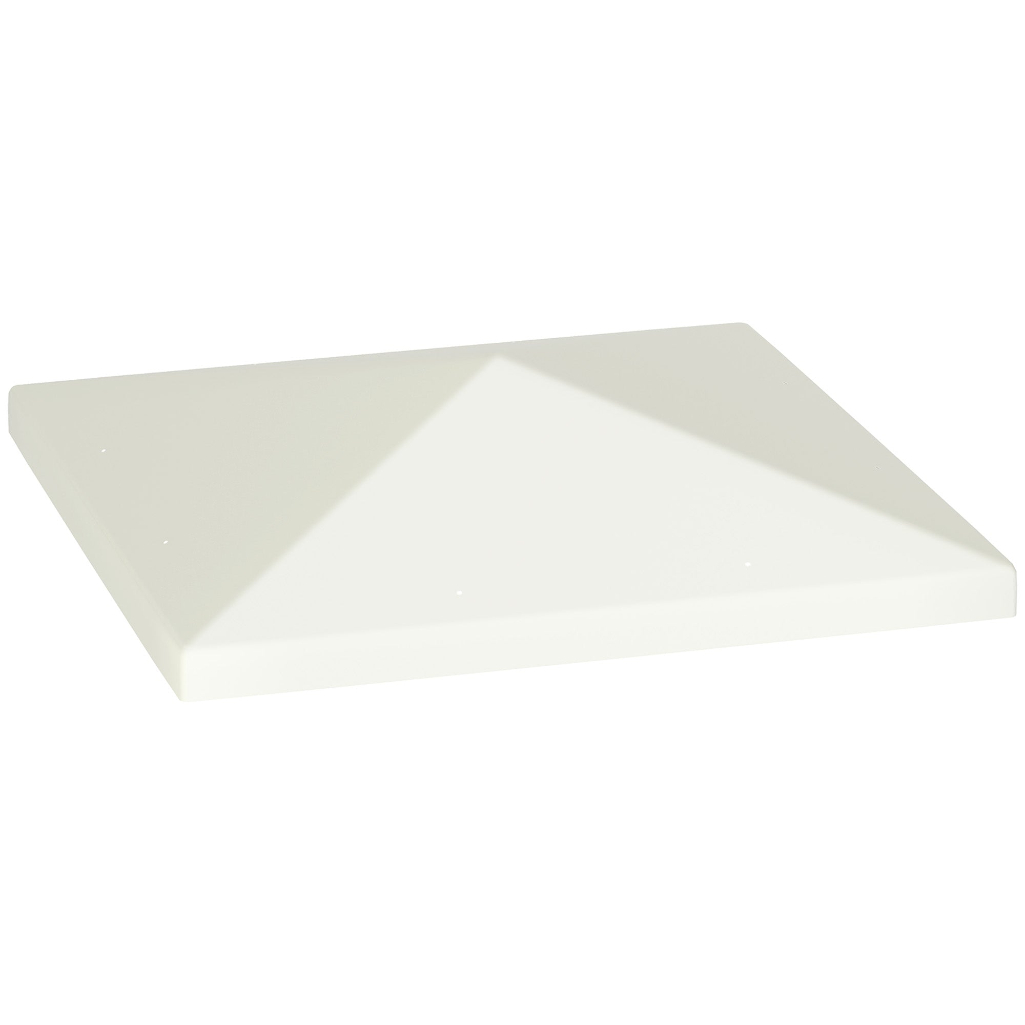 Gazebo Replacement Roof 3x3m, Waterproof Oxford Fabric, Light Grey