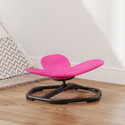 Butterfly-Shaped Swivel Chair, Sensory Spinning for Balance & Coordination, Pink