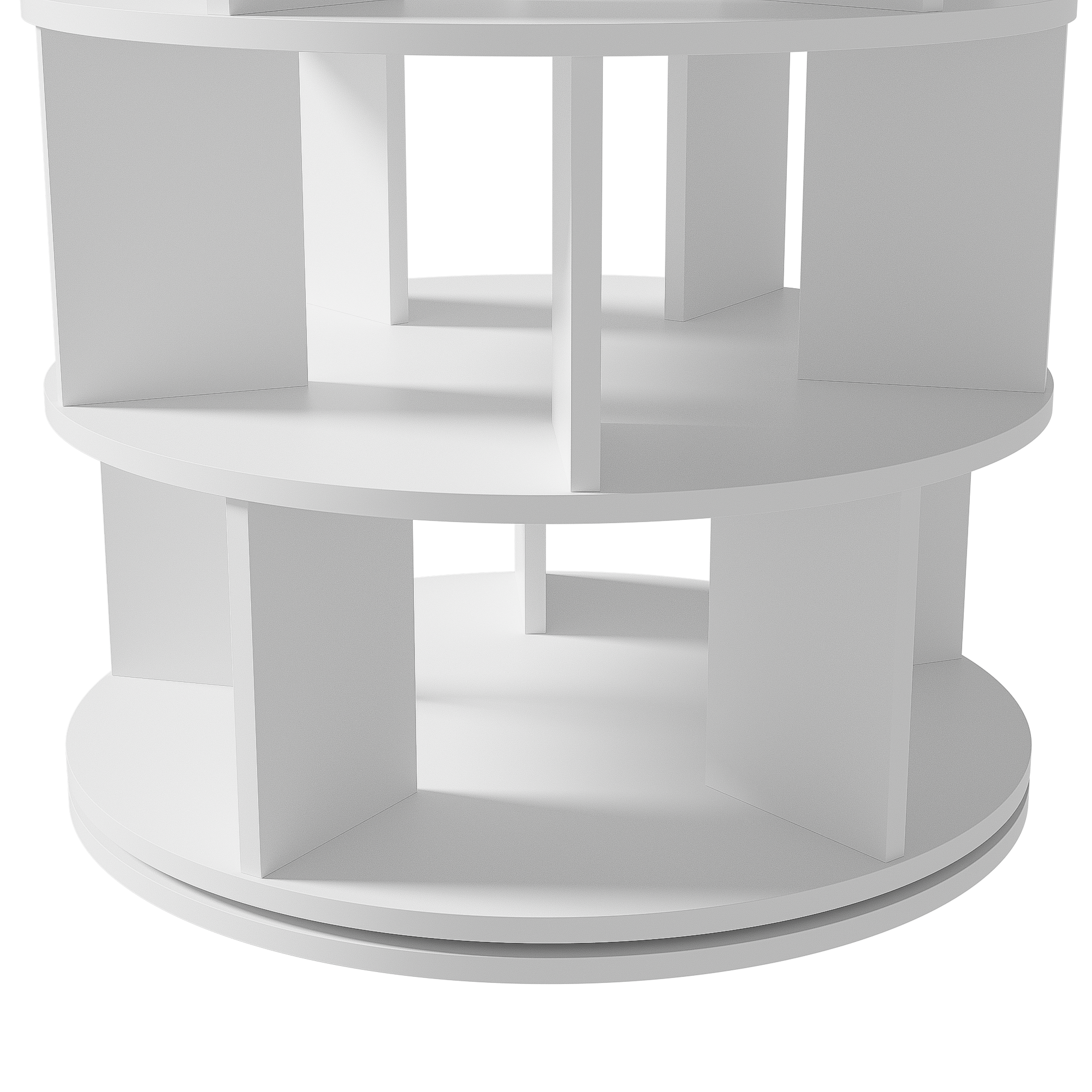 Shoe Rack Rotating Angle, 5 Levels, White