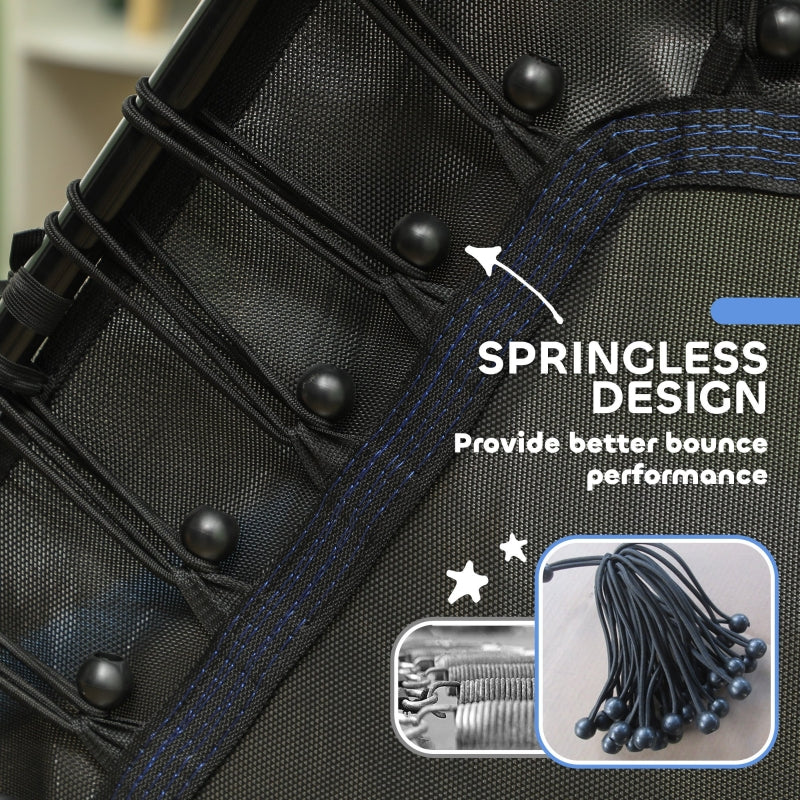 Kids Trampoline Mini Bouncer with Enclosure Safety Net - Blue