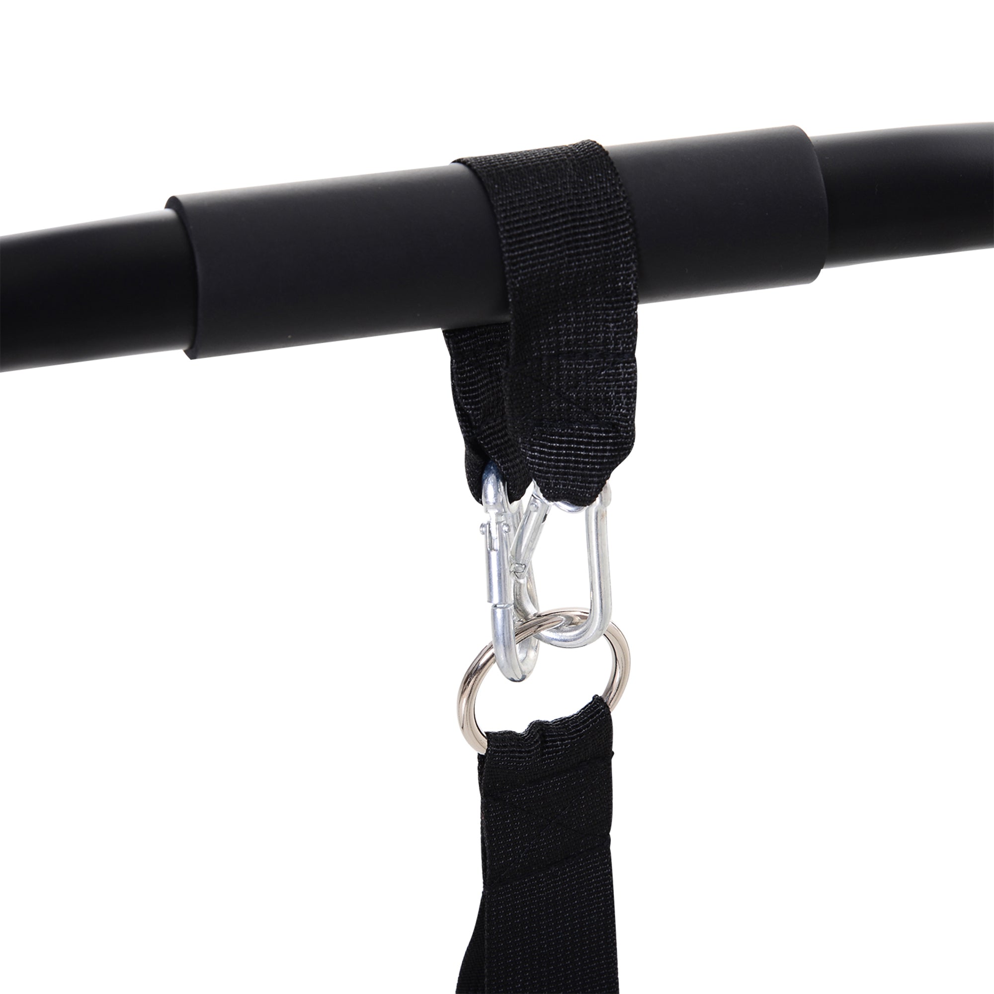 Dipstation Dip Stand, Sling Trainer, Steel, Black