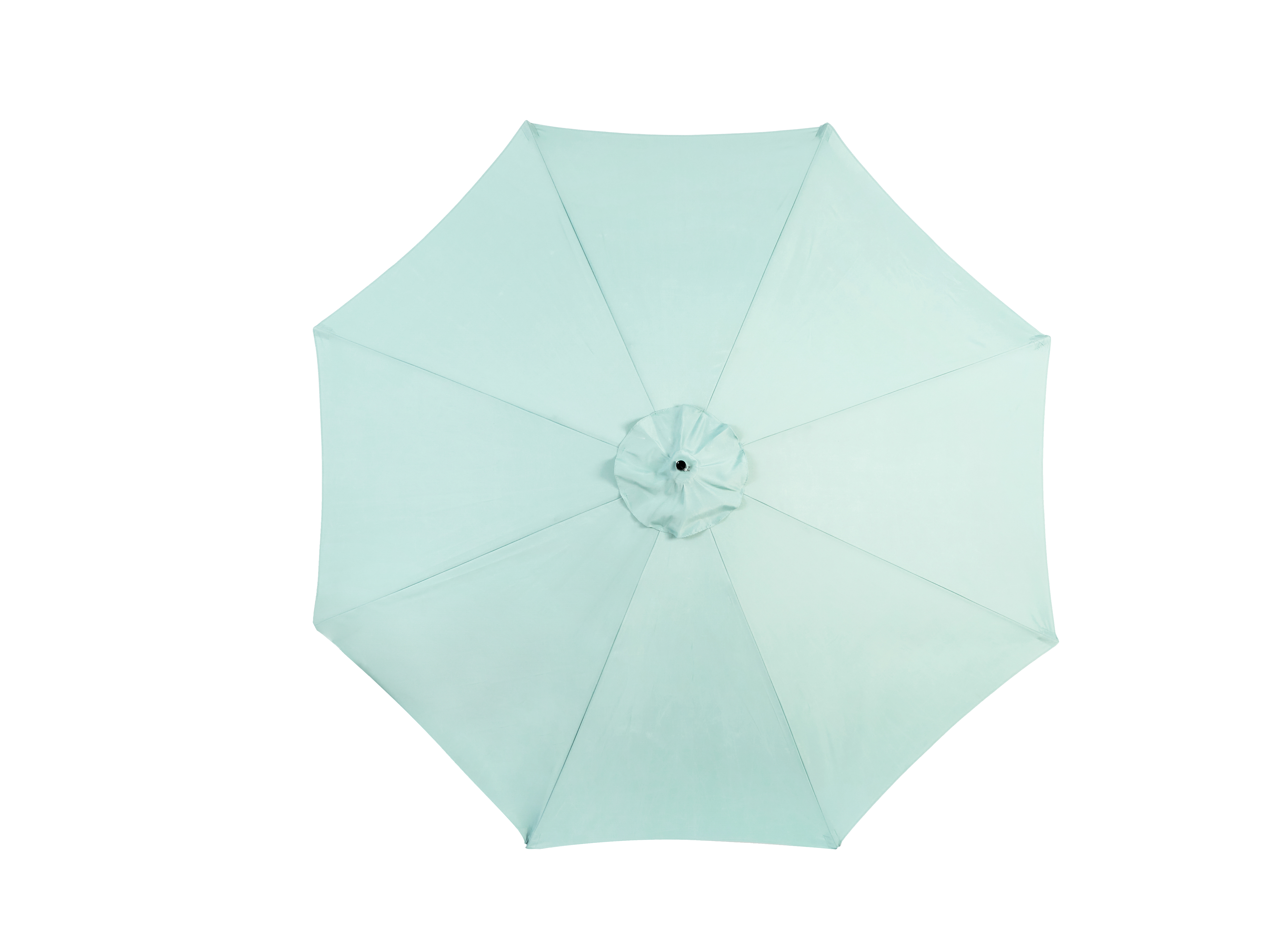 14.8 Ft Double Sided Outdoor Umbrella Rectangular Large with Crank, Light Green