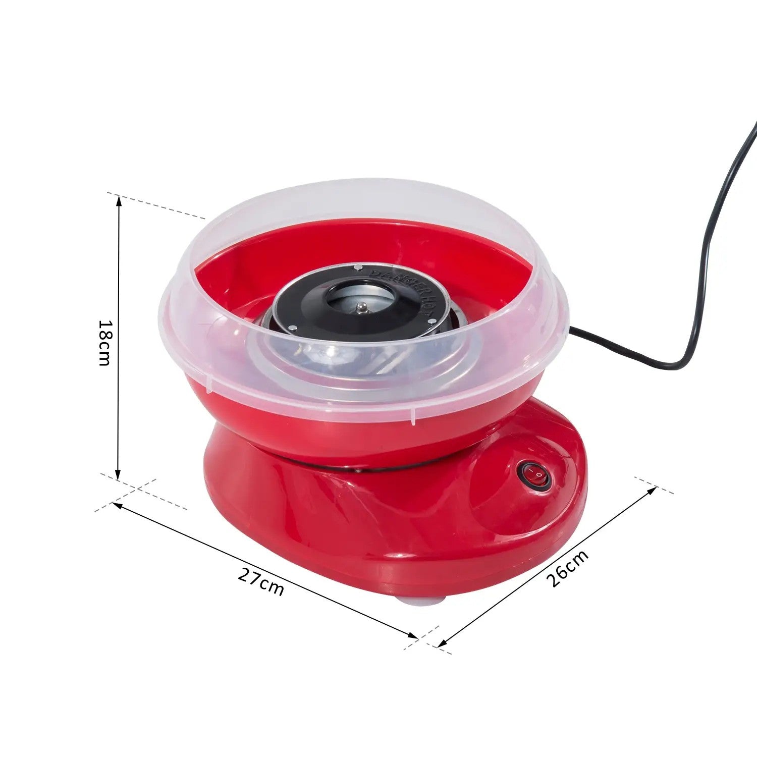 Cotton Candy Machine for Parties, Red