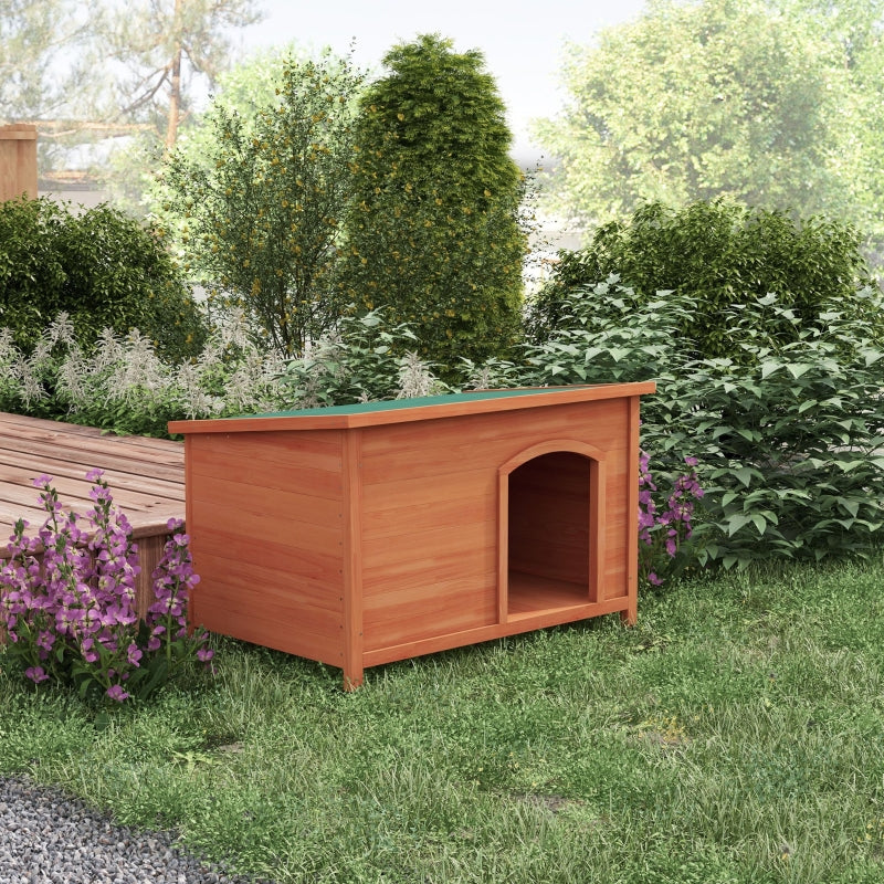 Doghouse XXL Wooden 100x65.5x68cm - Orange