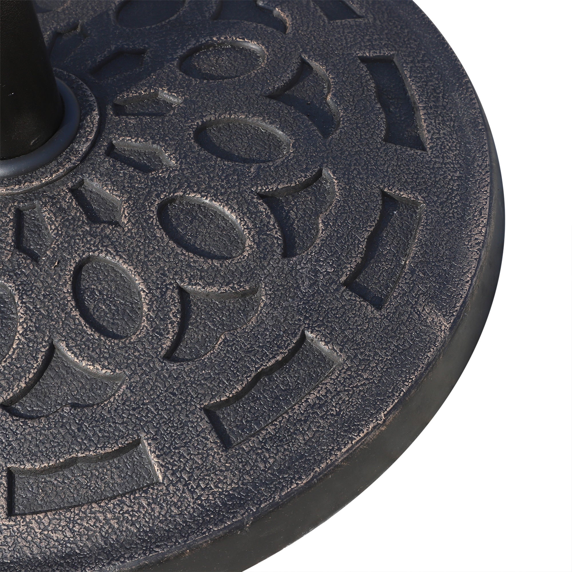 Parasol Base Round 14kg Stable Weatherproof Resin Bronze