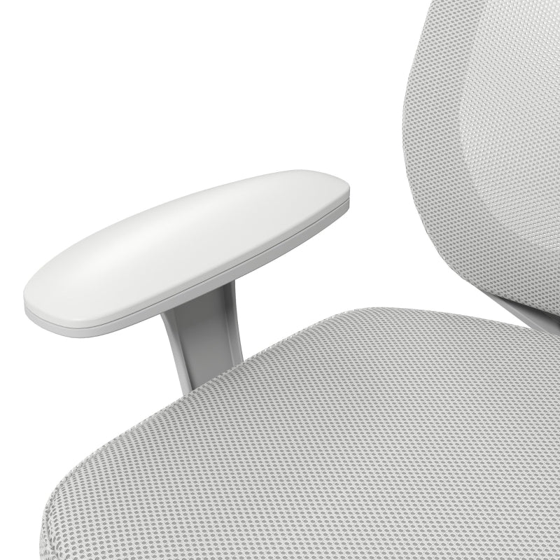 Vinsetto Office Chair, Ergonomic Desk Chair, Swivel, Height Adjustable, Grey