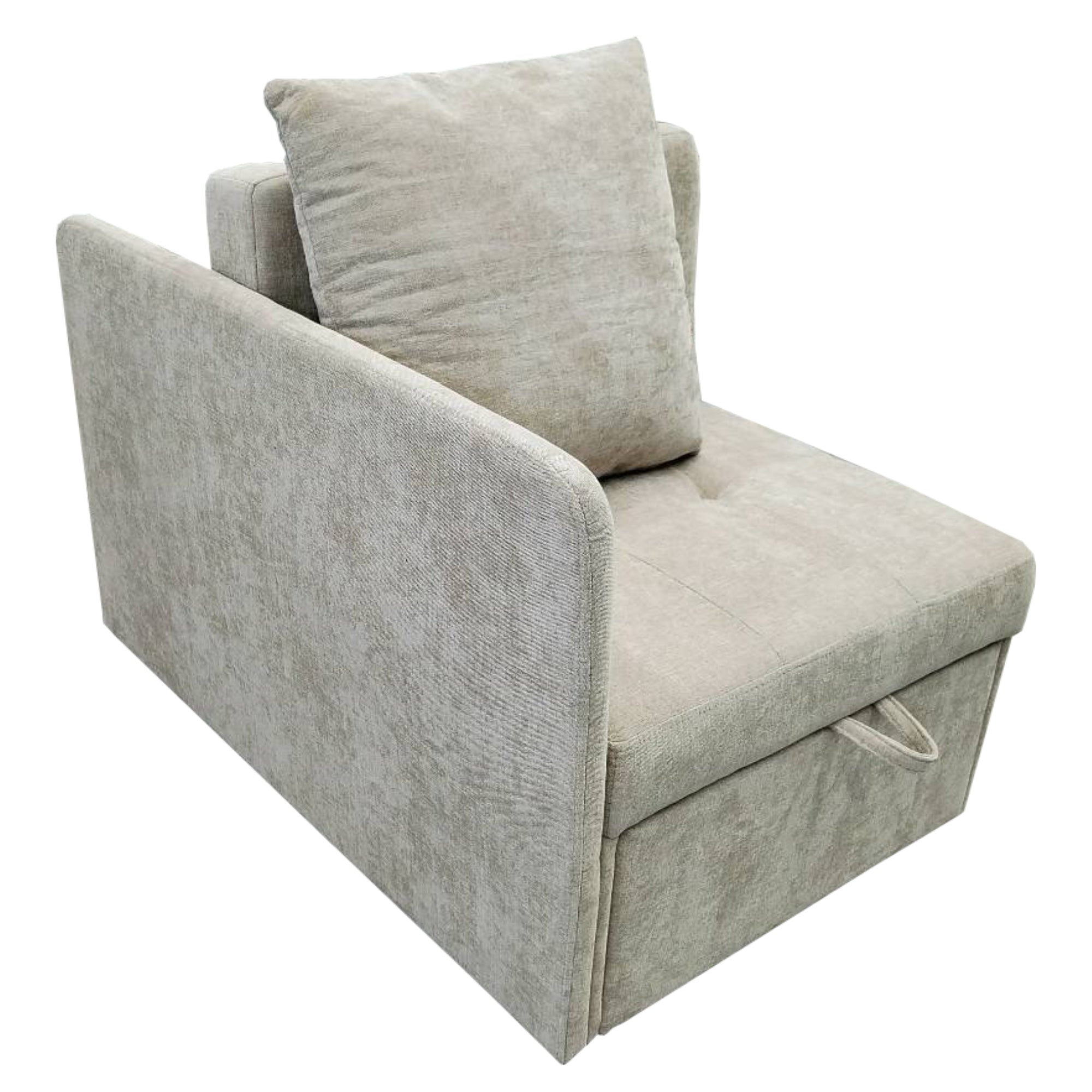 Sofa Bed, 3-in-1 Multifunctional Recliner, Linen Fabric