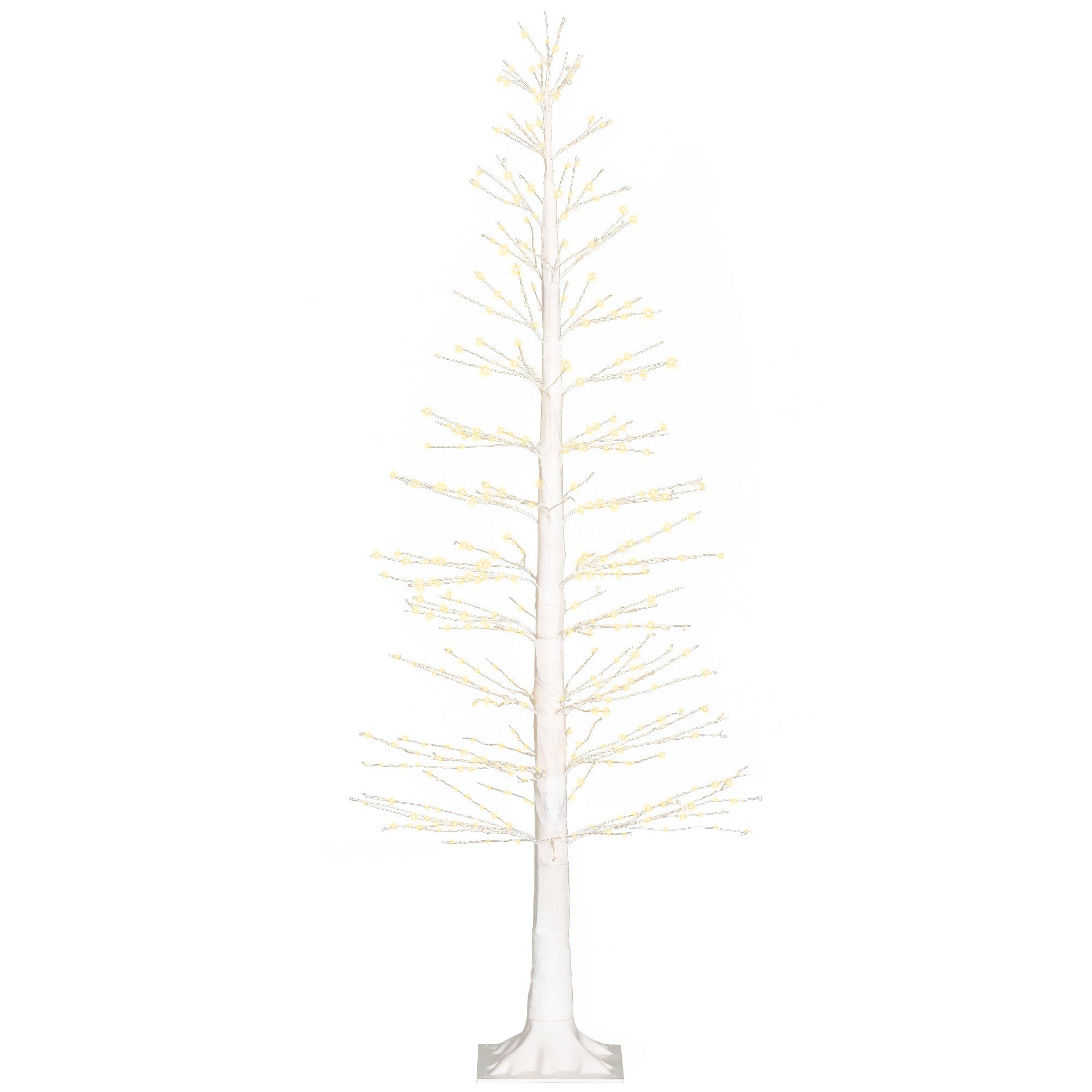 Artificial Light Tree, 180cm, 810 LEDs, Indoor Outdoor, White