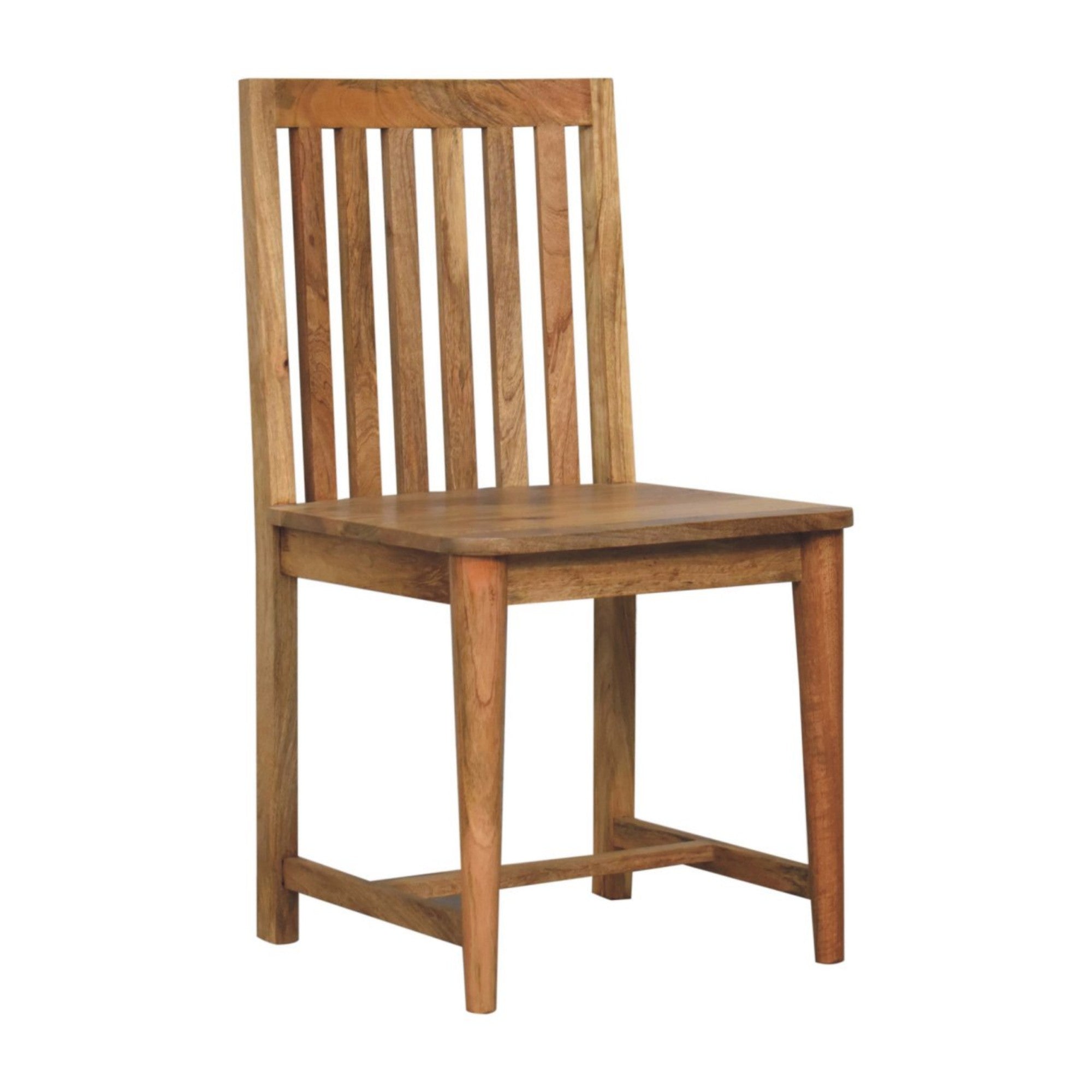 Solid Wood Ariella Dining Chair, Oak-ish Brown