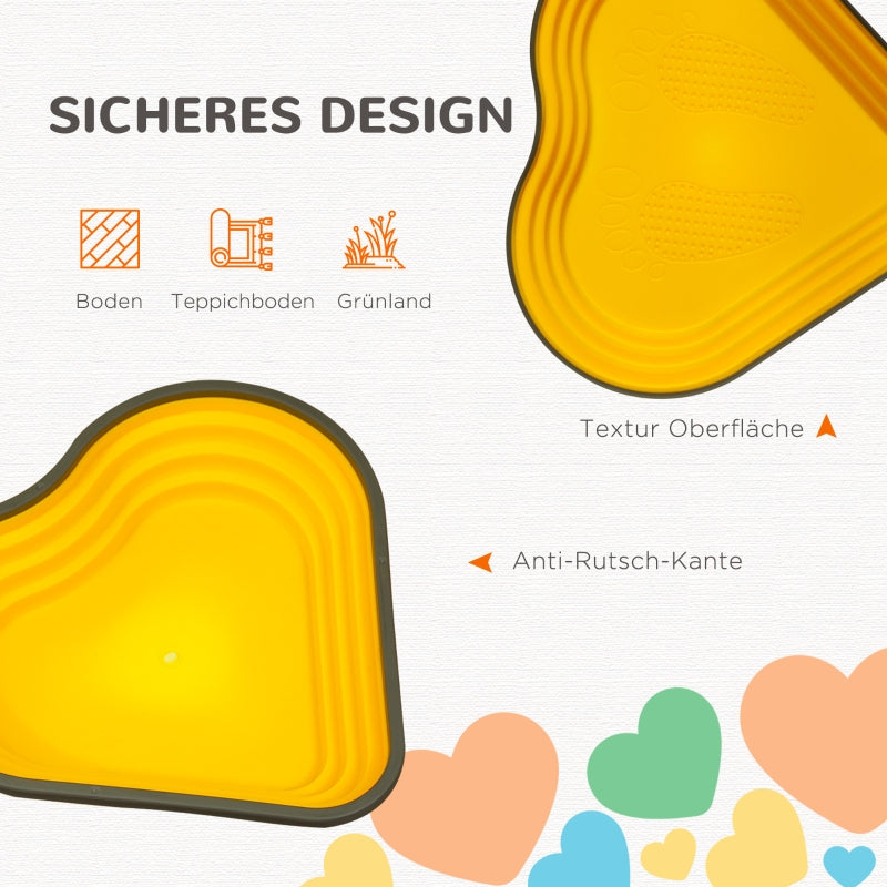 Balance Stepping Stones, 11-Piece Stackable and Non-Slip Set, Lightweight Multi-Color