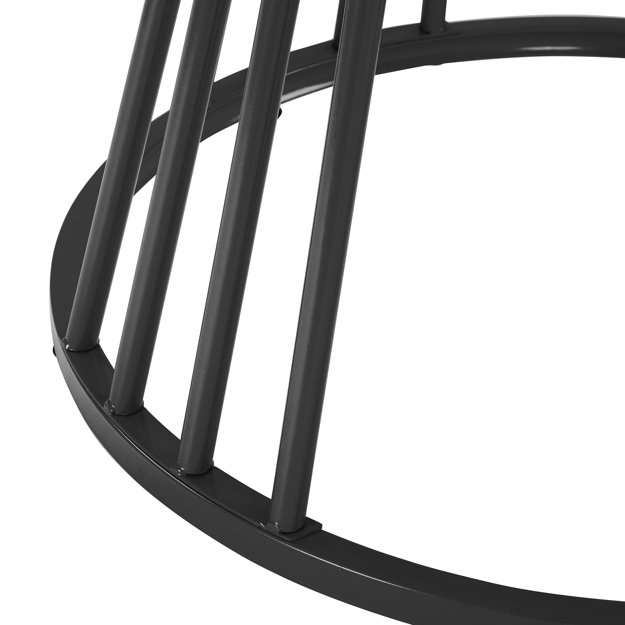 Dining Table Set 5-Piece Round 100cm Black Metal White MDF Dark Grey Velvet