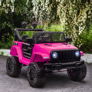 Kids Electric Ride On Car 12V Off Road Toy Pink