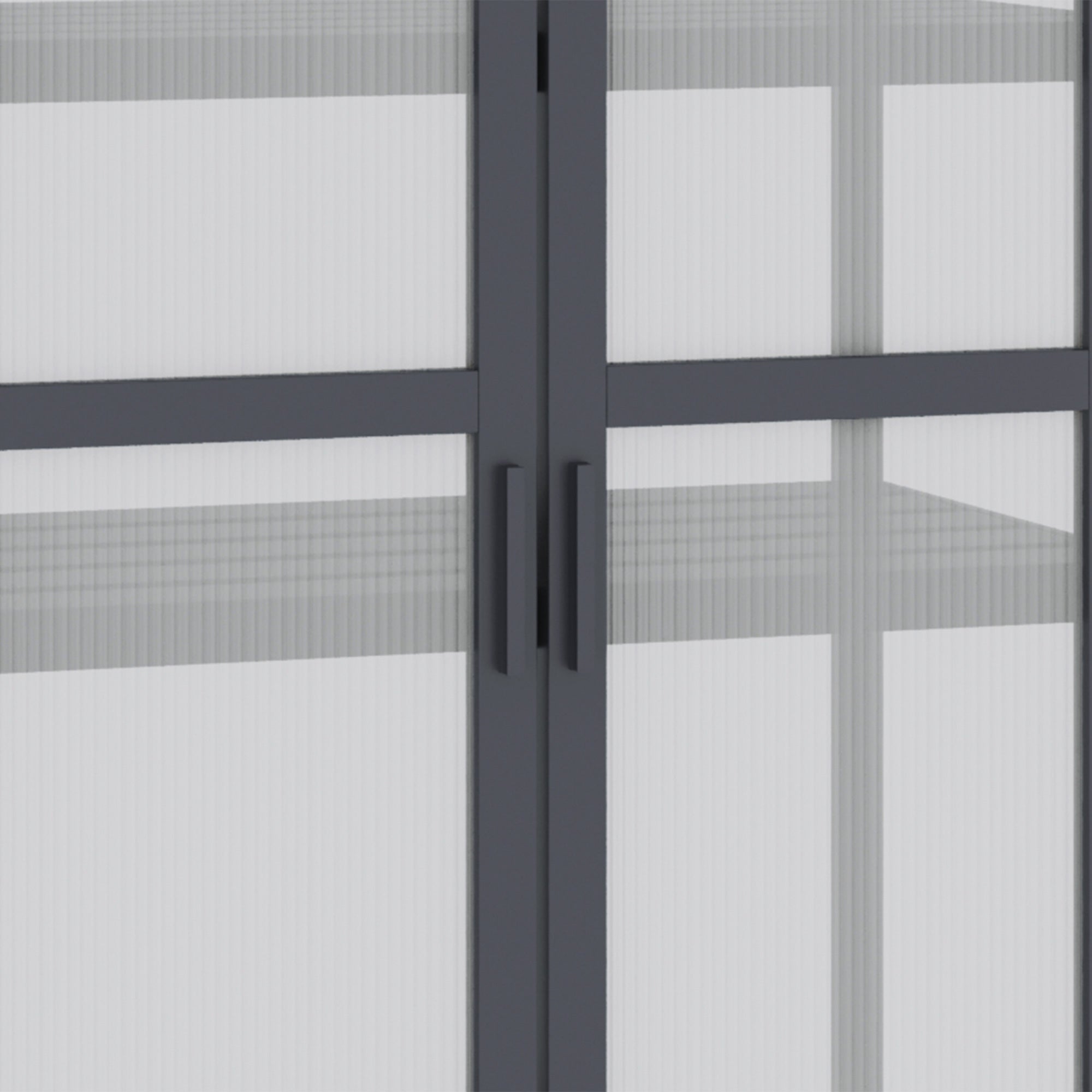 Cold Frame Greenhouse 3 Level Hinged Roof Wood Natural