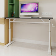 Adjustable Study Desk, Height-Adjustable Multi-Purpose Home/Office, Compact Design