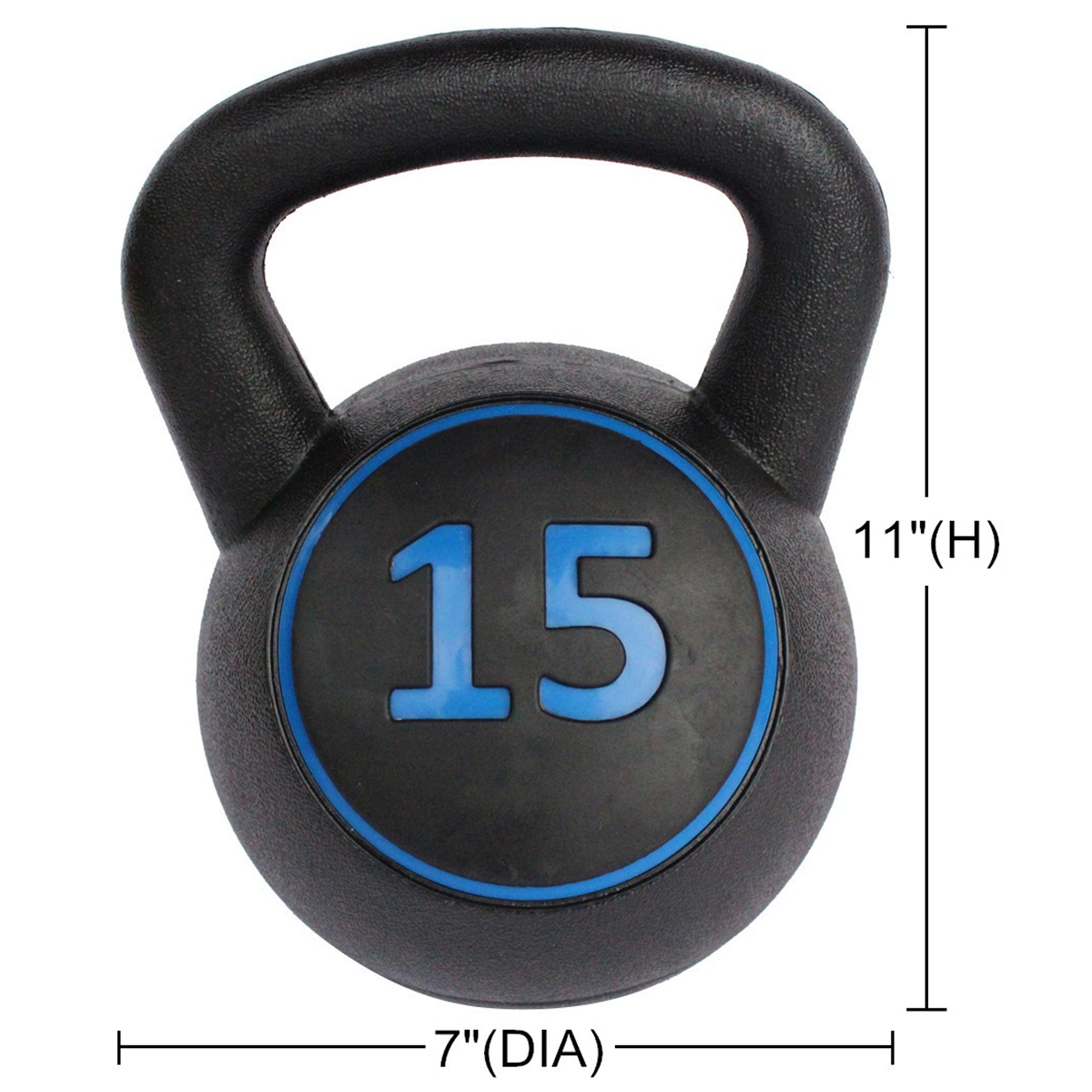Kettlebell Set, 5/10/15LB Non-Slip Handle, Home Gym Equipment