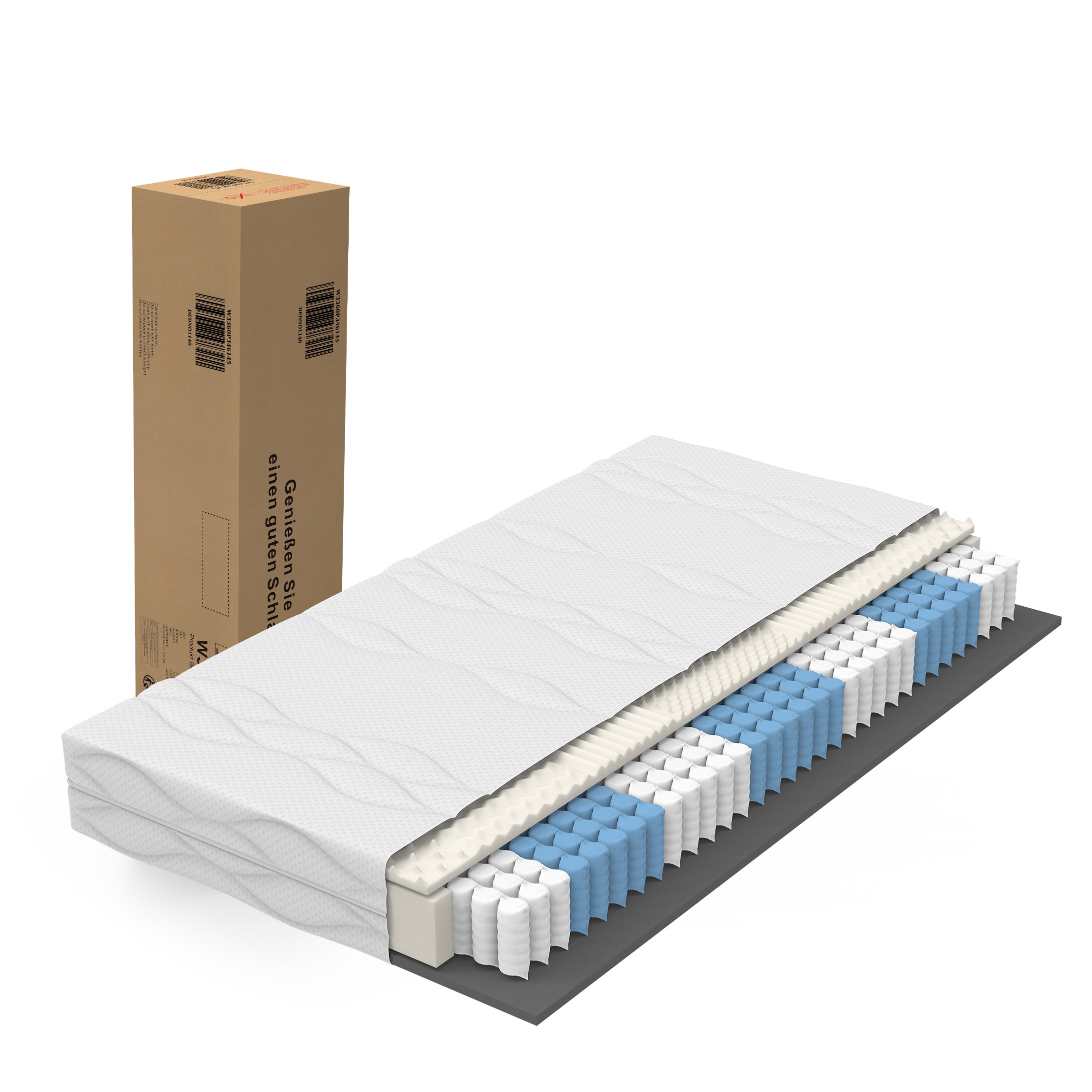 Mattress H3 7-Zone Ergonomic Pocket Spring 140x200 cm