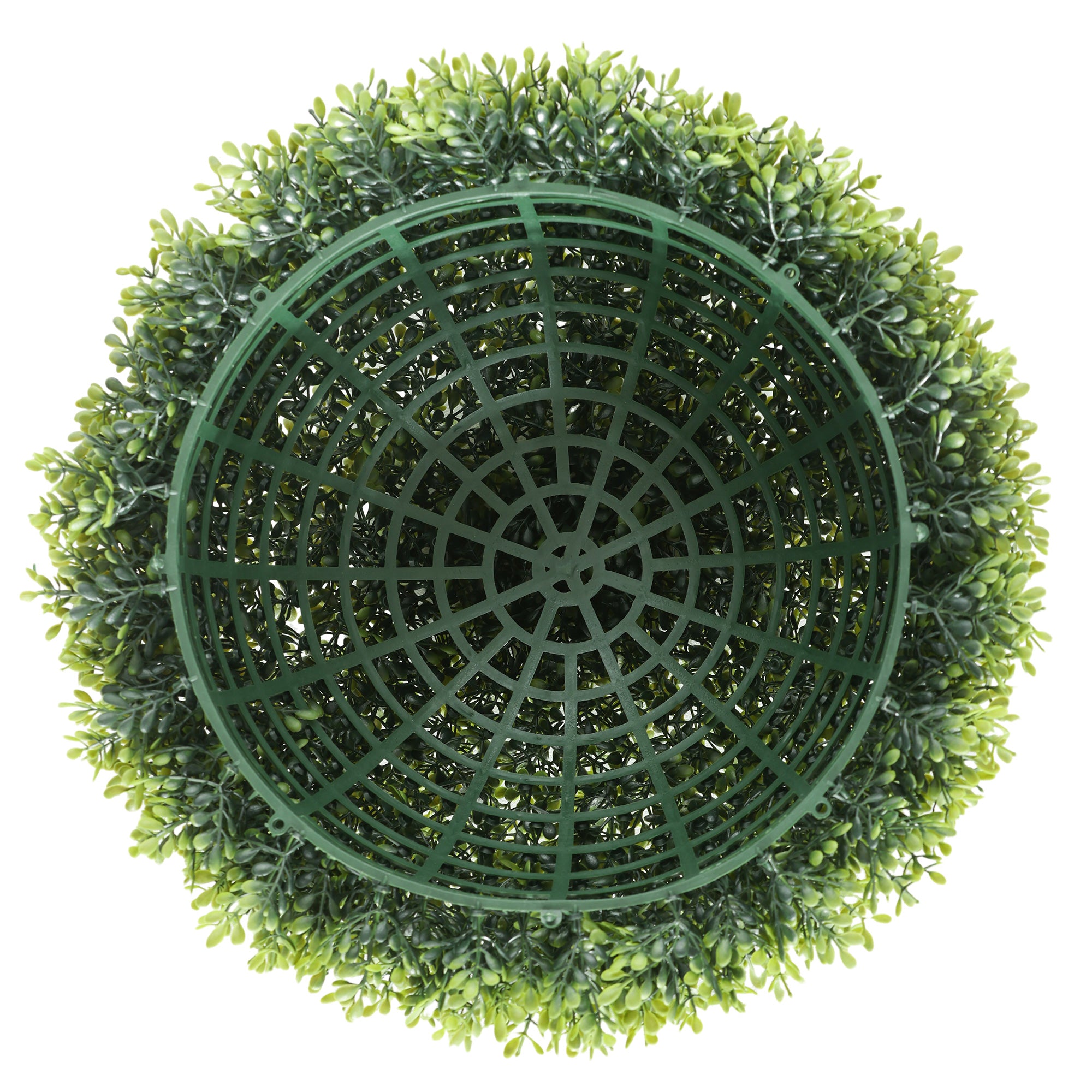 Artificial Boxwood Balls, Set of 2, 40 cm Fake Plastic Plants