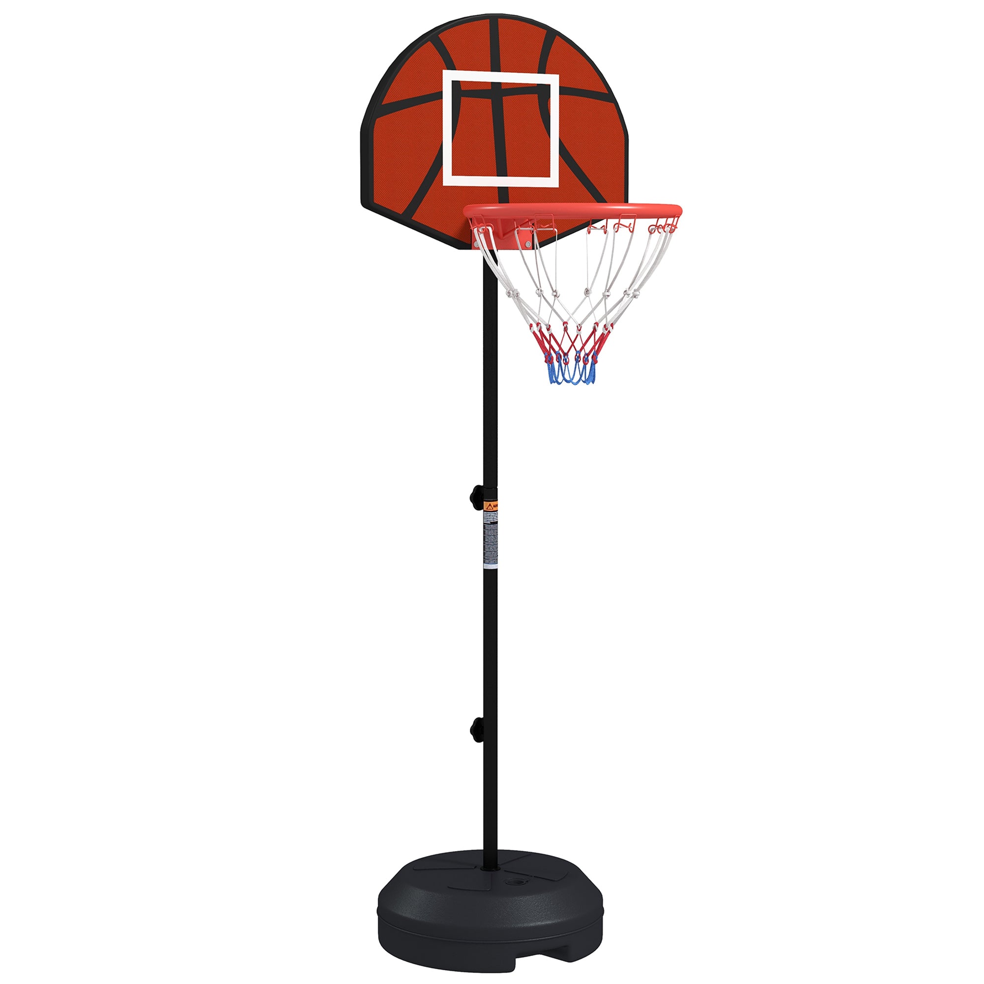 Basketball Hoop, Adjustable Height with Stand & Magnetic Dartboard, Indoor/Outdoor Use