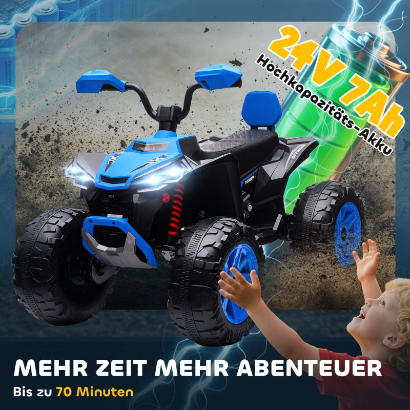 Children's Electric Quad Bike with 24V Battery and MP3 Function