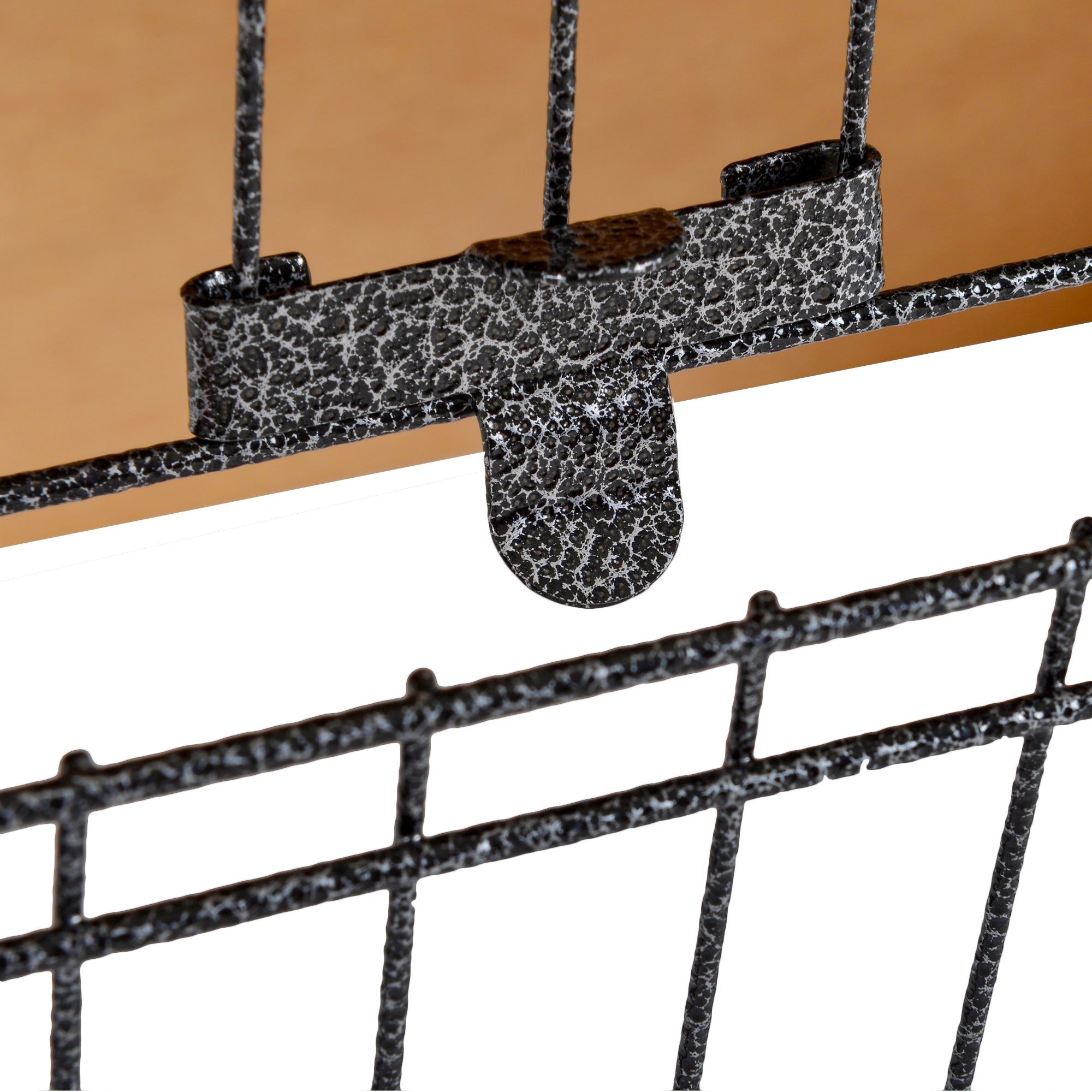 Small Animal Hutch Elevated Pet Cage, Lockable Door 89.5x45x81 cm, Wood/Metal Light Yellow