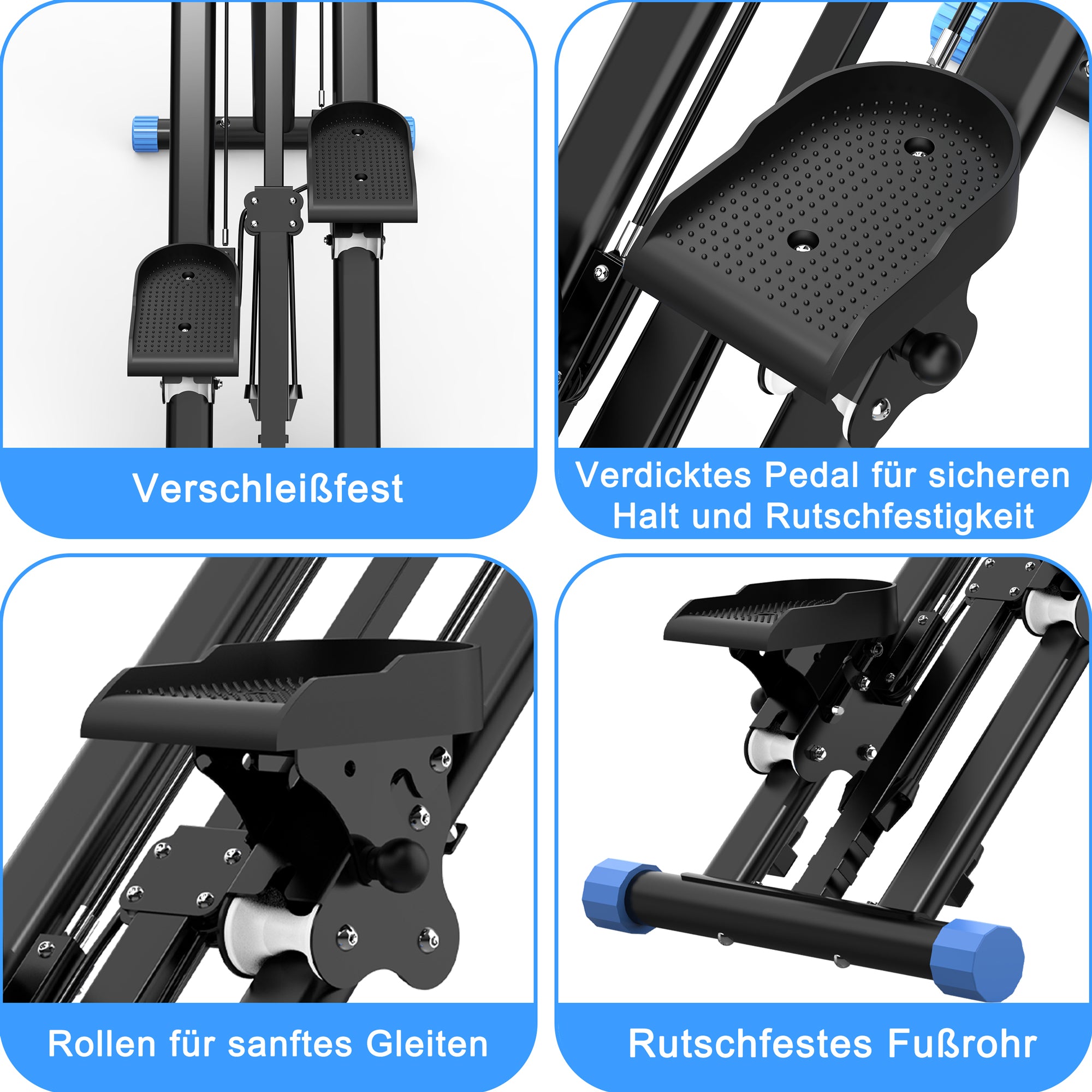 Stair Stepper Adjustable Resistance for Home Gym