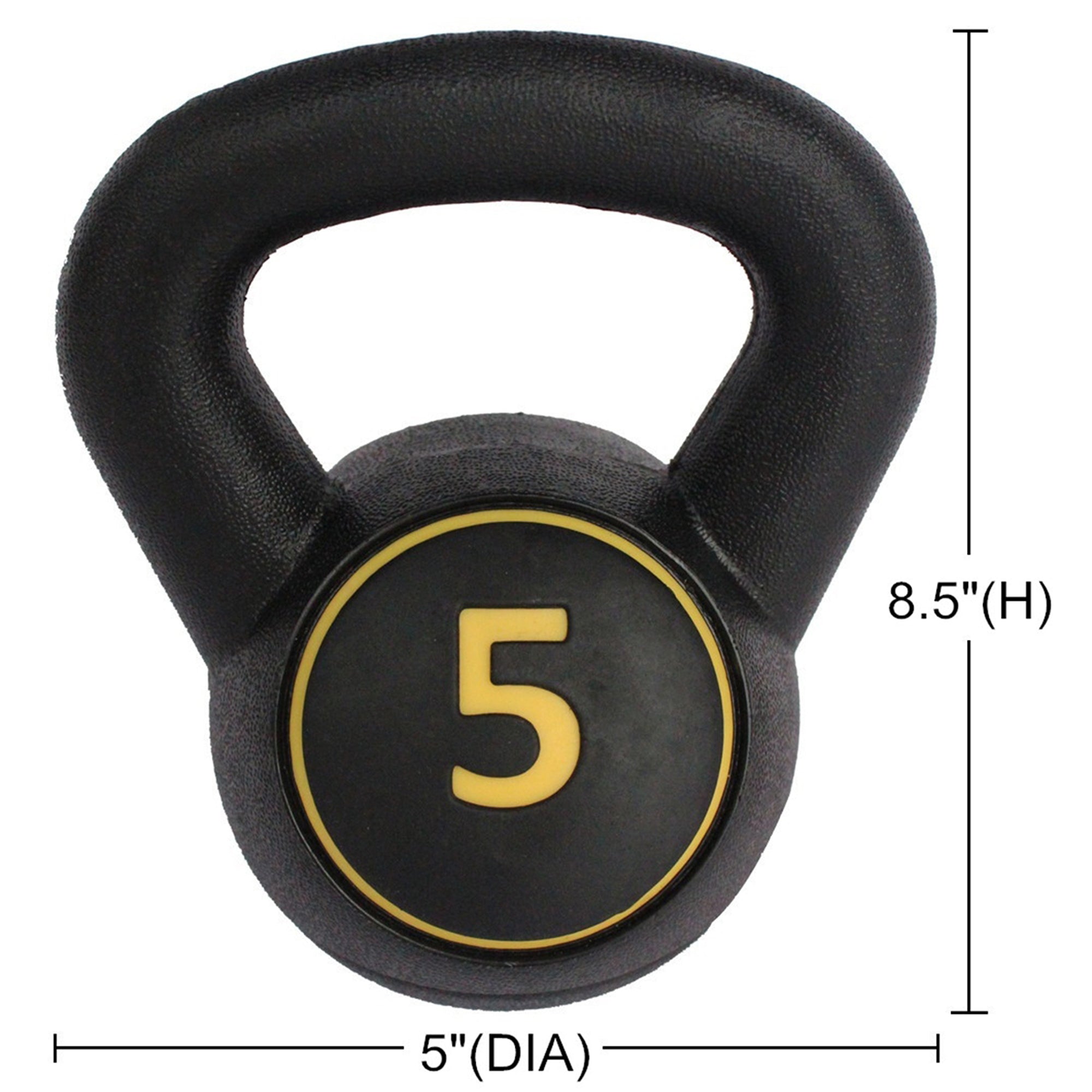 Kettlebell Set, 5/10/15LB Non-Slip Handle, Home Gym Equipment