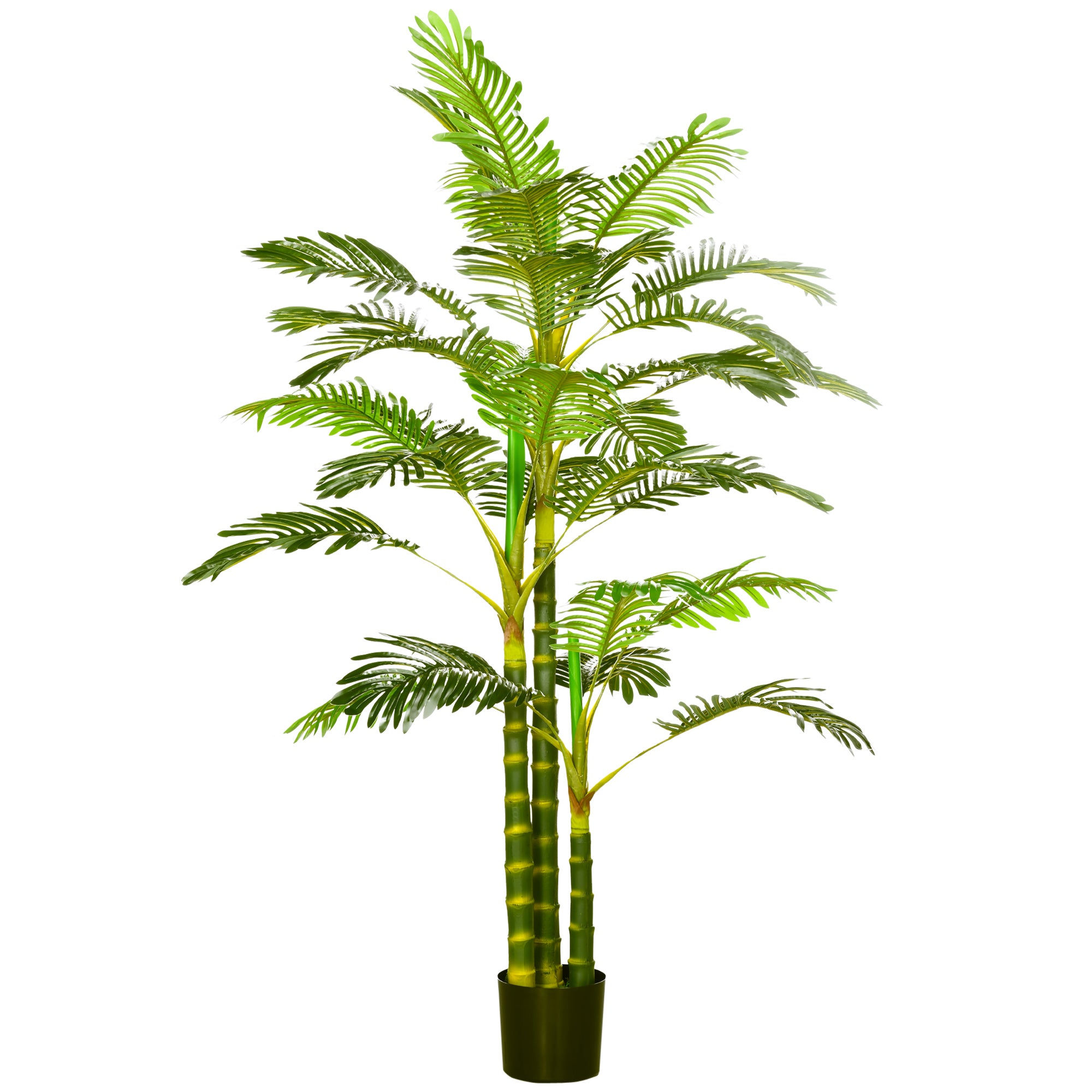 Artificial Palm Tree 190 cm Plant in Pot, Plastic