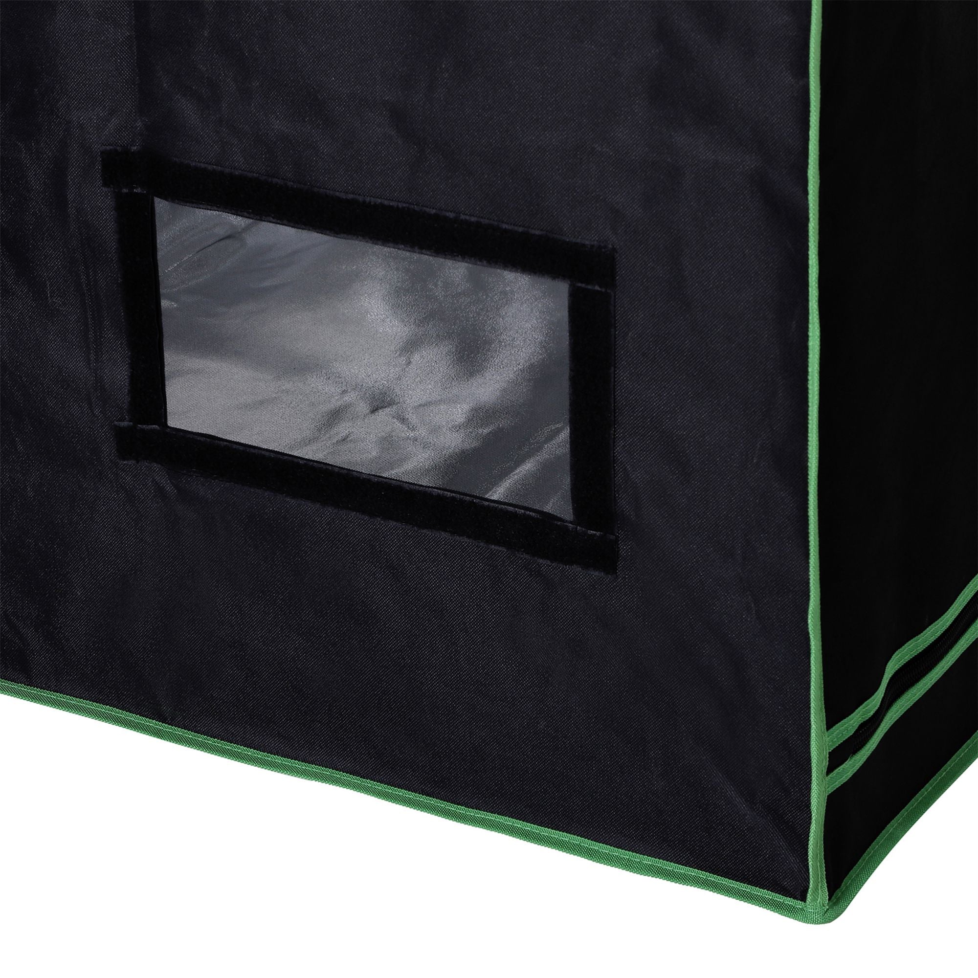 Grow Tent Hydroponic Adjustable Vents Floor Tray 80 x 80 x 160 cm Reflective Mylar