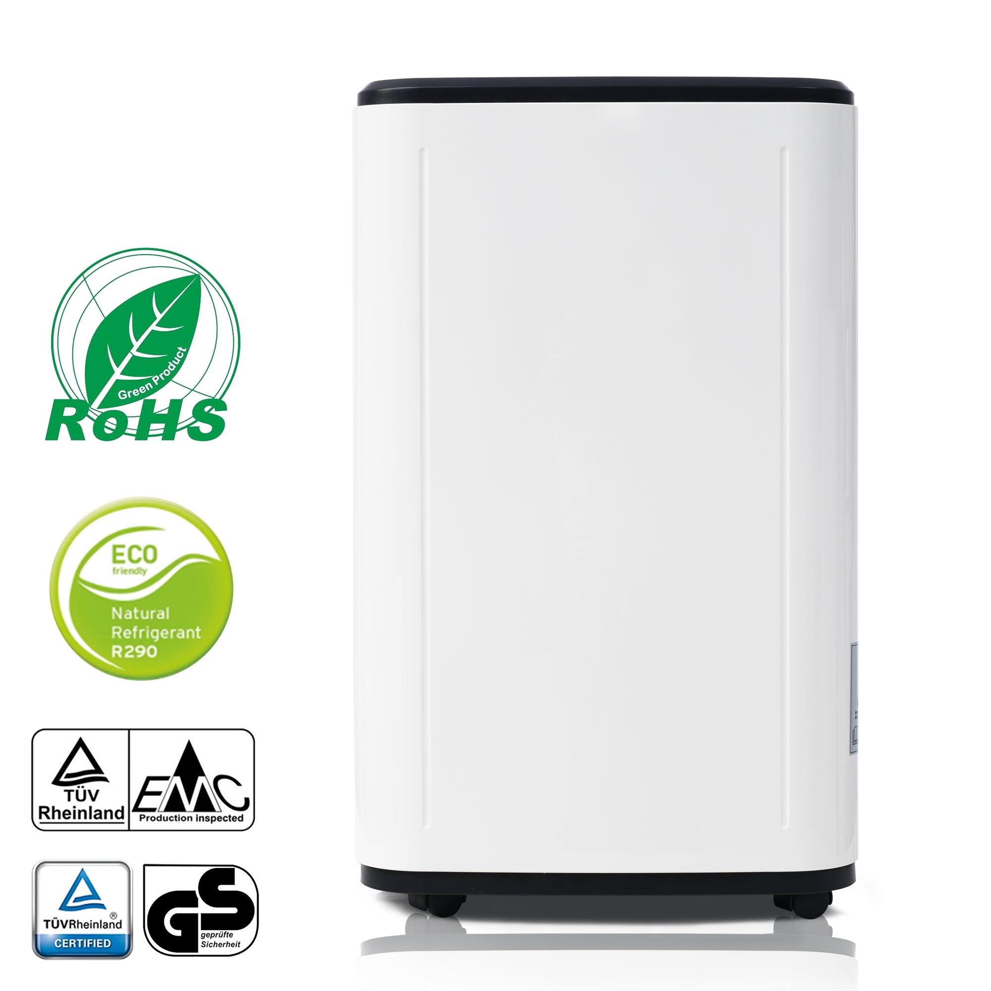 Dehumidifier 25L/day, 3-in-1 Air Purifier & Dryer, 6L Water Tank LED Screen