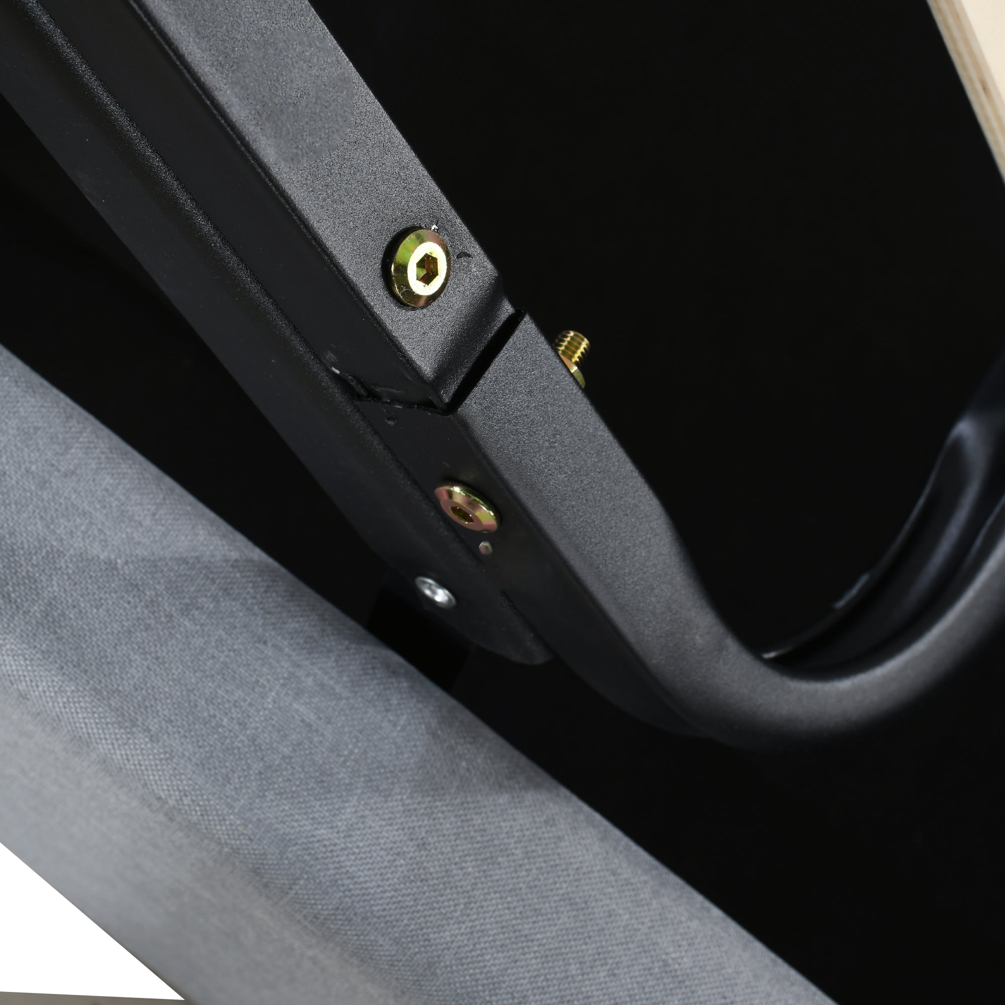 Children's Bed Upholstered, Hydraulic Storage, Linen, Grey