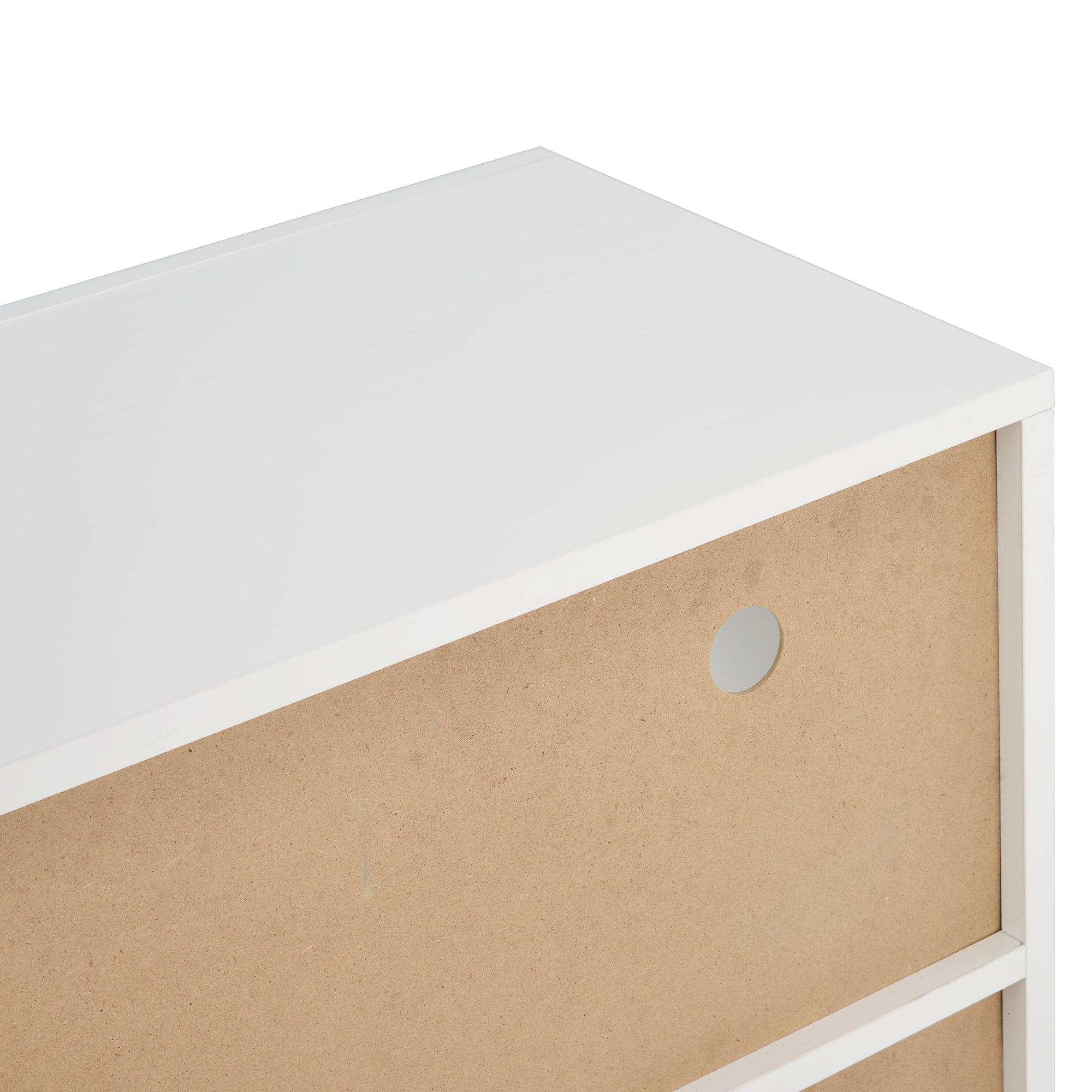 Sideboard Display Cabinet, Modern 3-Door Buffet Storage LED Lights, High-Gloss White Wooden