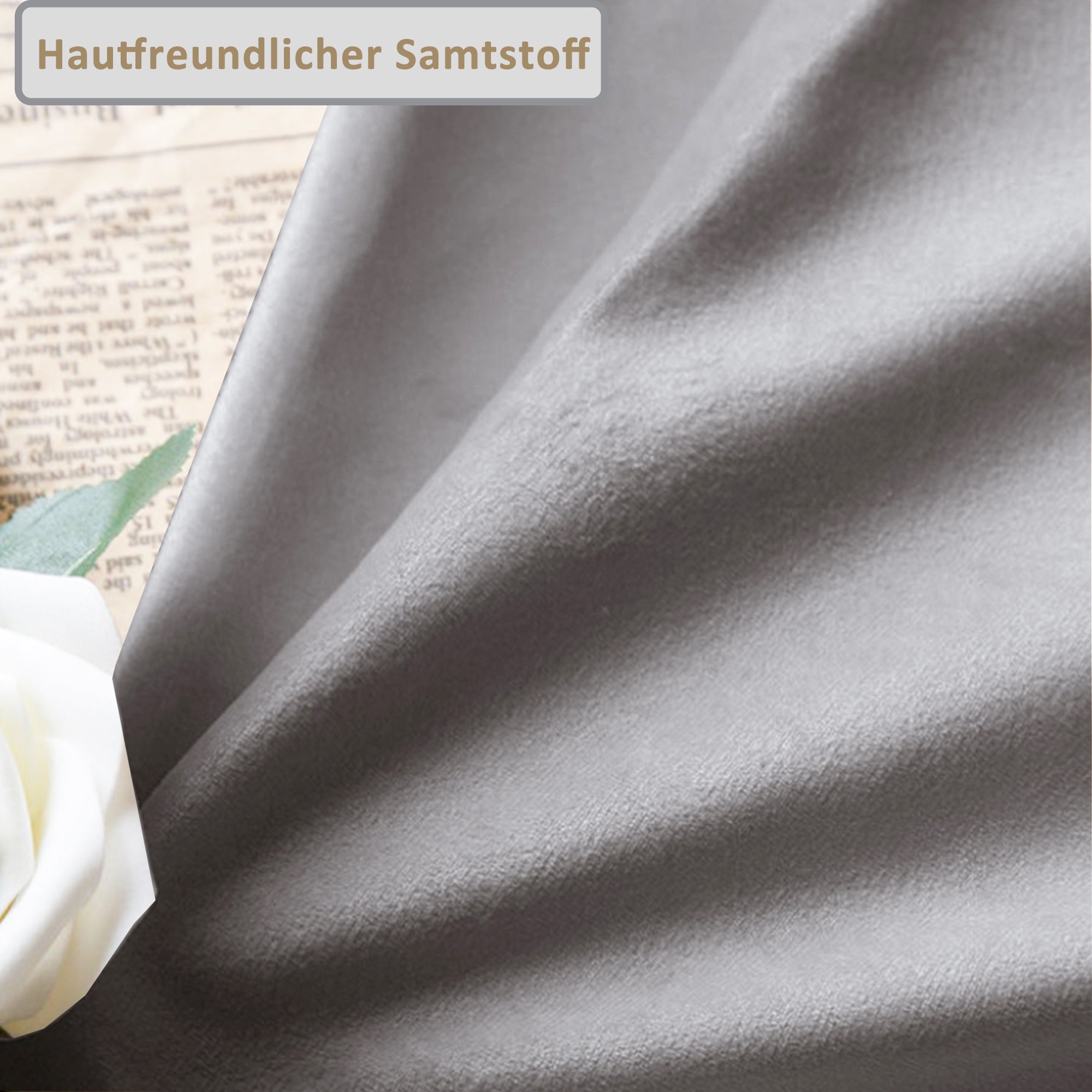 Upholstered Bed Sofa, 90*200 Multifunctional with 2 Storage Drawers, Gray Velvet