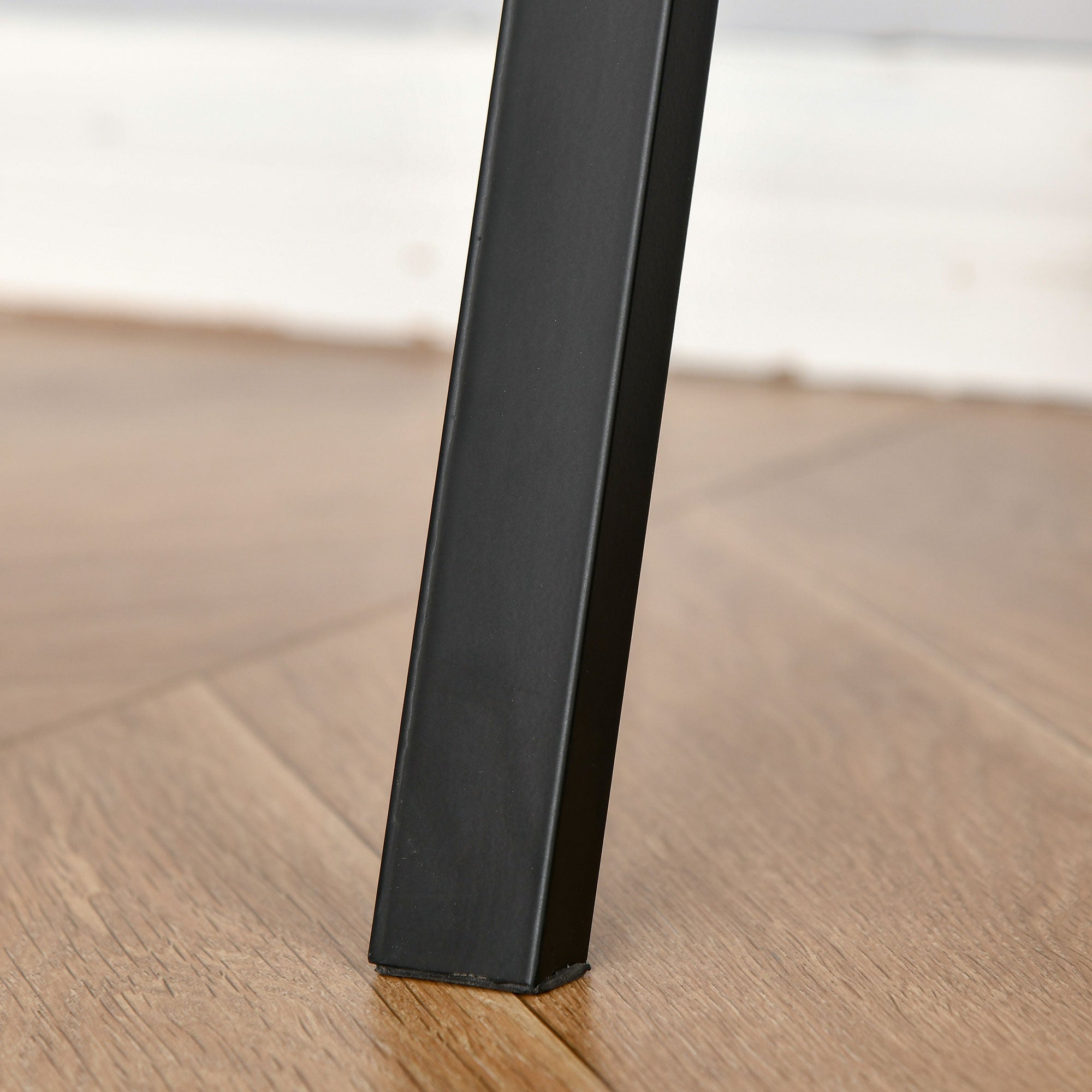 Writing Desk Computer Table Home Office Workstation Storage Shelf Rustic Brown