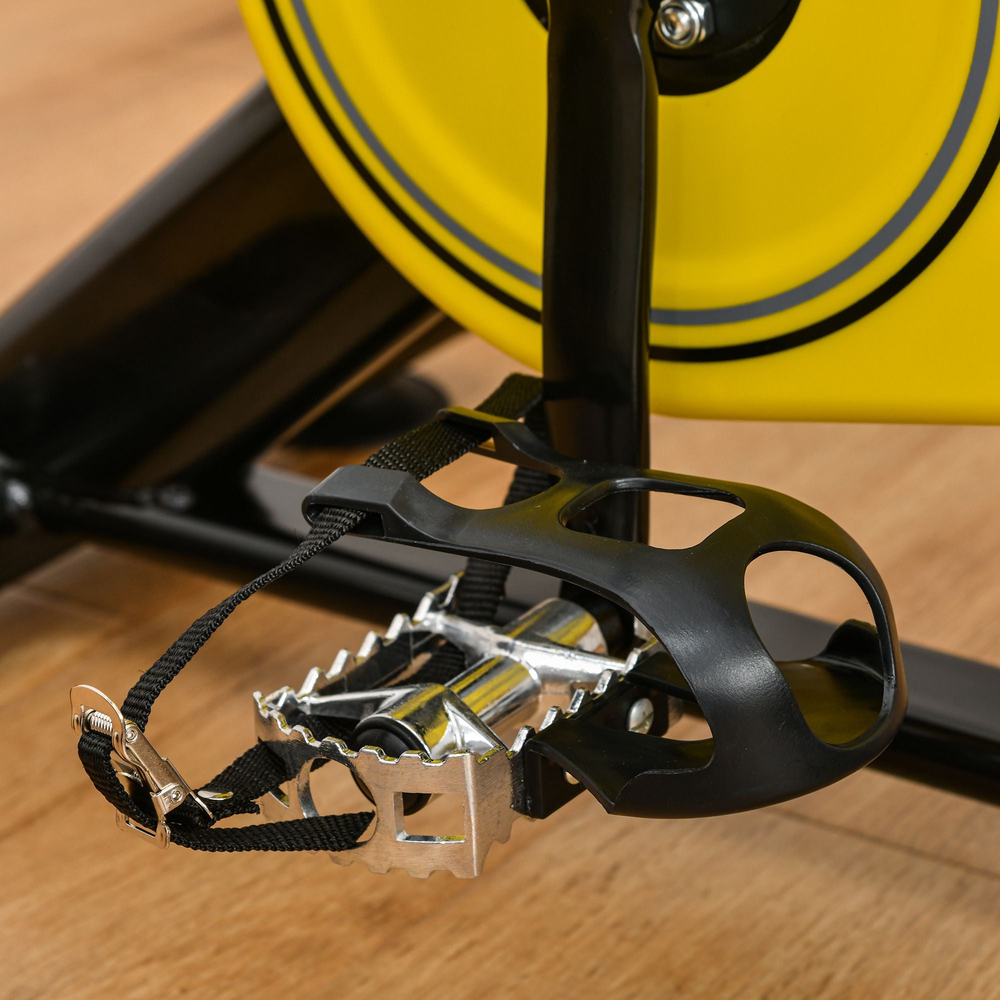 Bike Trainer, Height-Adjustable Exercise Fitness, Steel and ABS