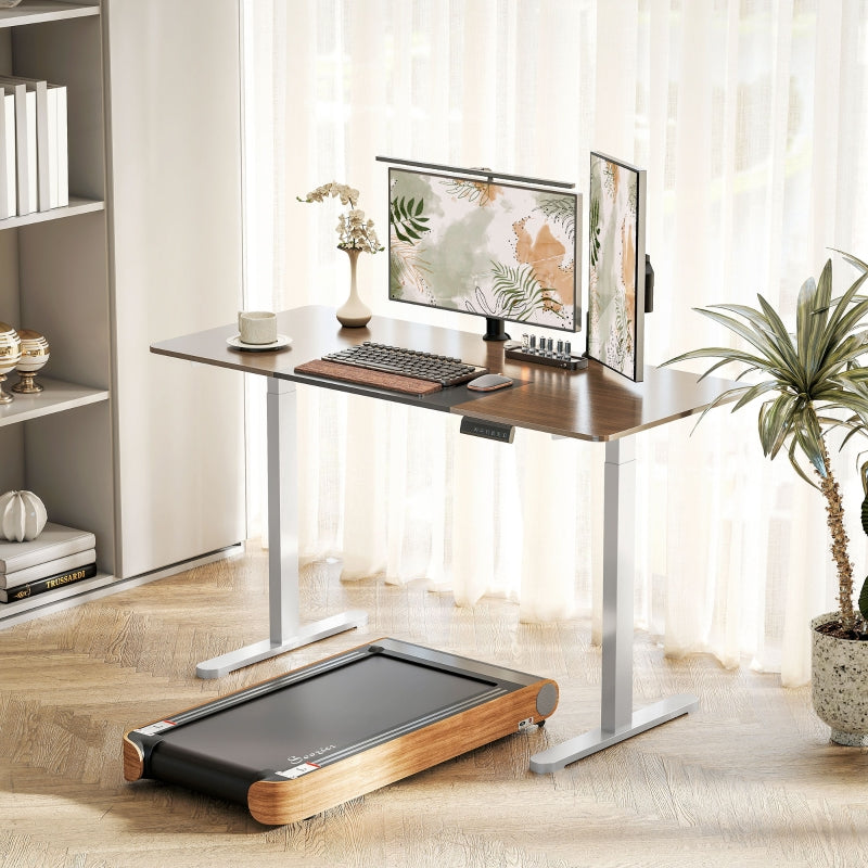 Desk Frame Electric, Adjustable with 2 Motors, 3 Memory, White