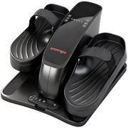 Mini Pedal Trainer 12 Speed LED Display Remote Control Portable - Black