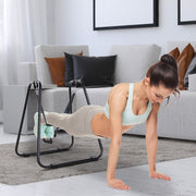 Dipstation Dip Stand, Sling Trainer, Steel, Black