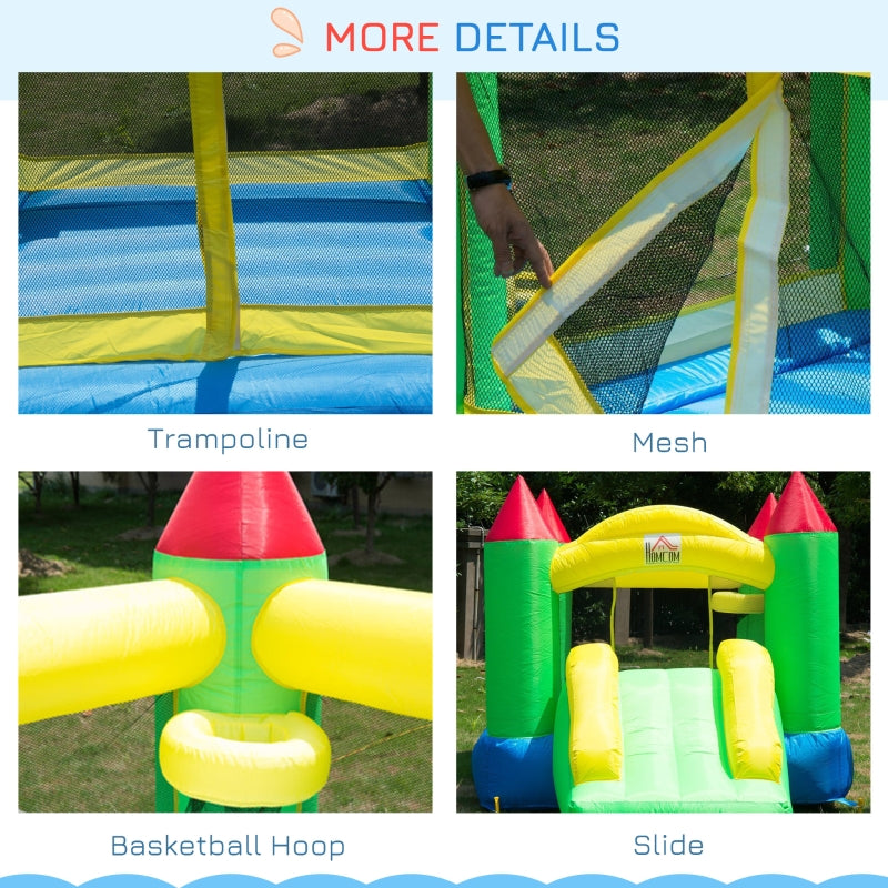 Nylon Inflatable Bouncy Castle - Multi-Colour