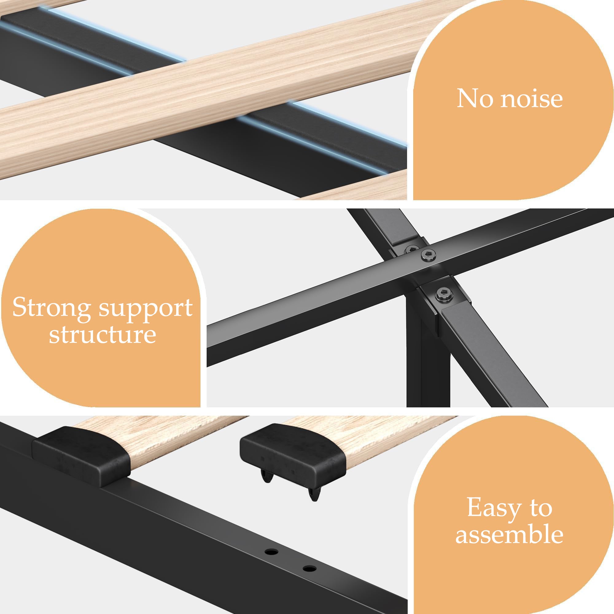 Upholstered Double Ottoman Bed with 360 Surround LED, Hydraulic Storage, Charging Function, PU, White