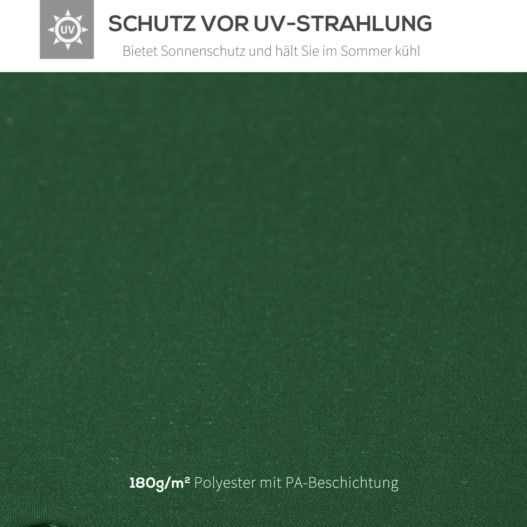 Pavilion Roof Replacement 3x3m Water-Repellent Charcoal Grey Polyester