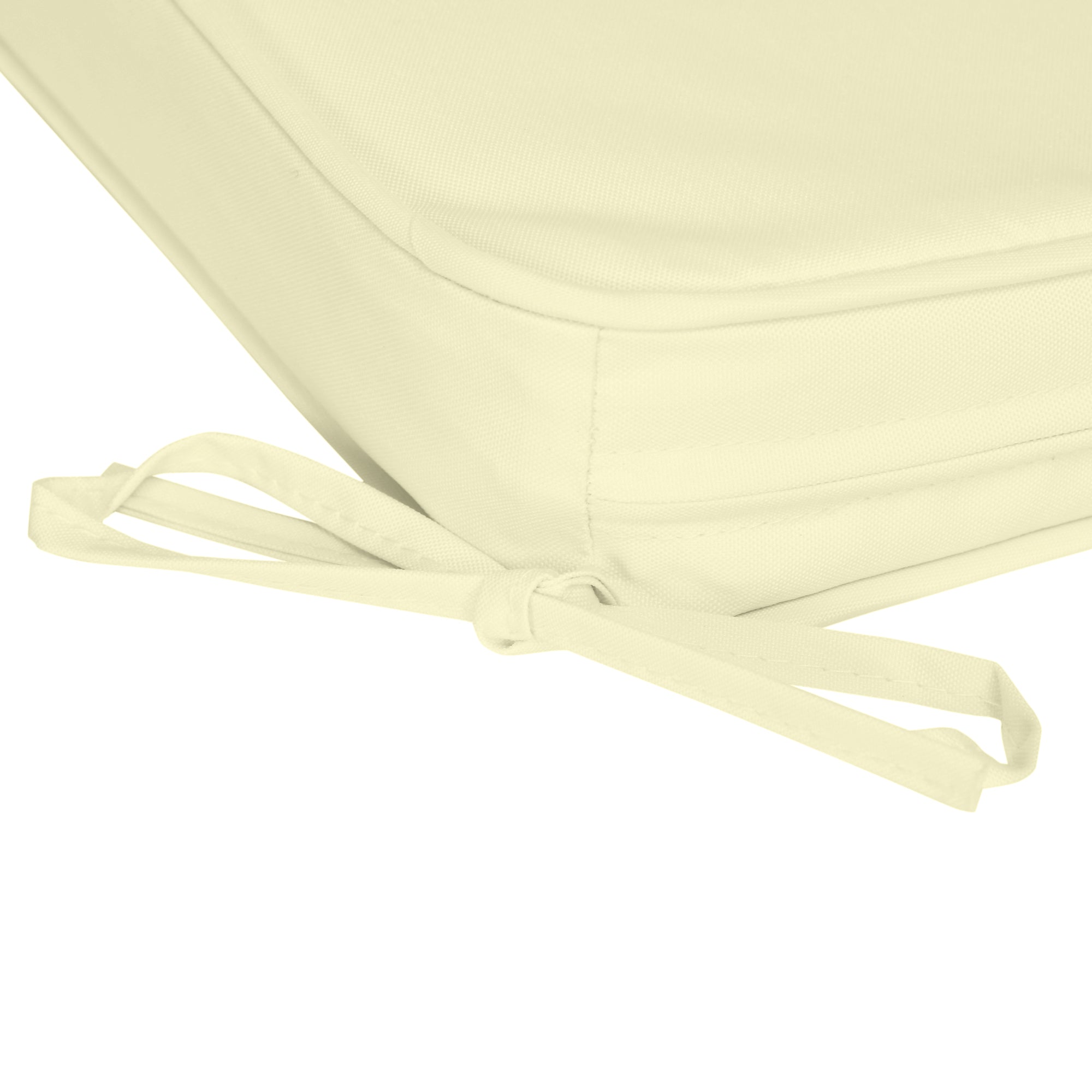 Chair Cushion Set of 6 Pieces 42Lx42Wx5T cm Cream White
