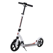 Children's Scooter, Foldable, Height Adjustable, Aluminum White